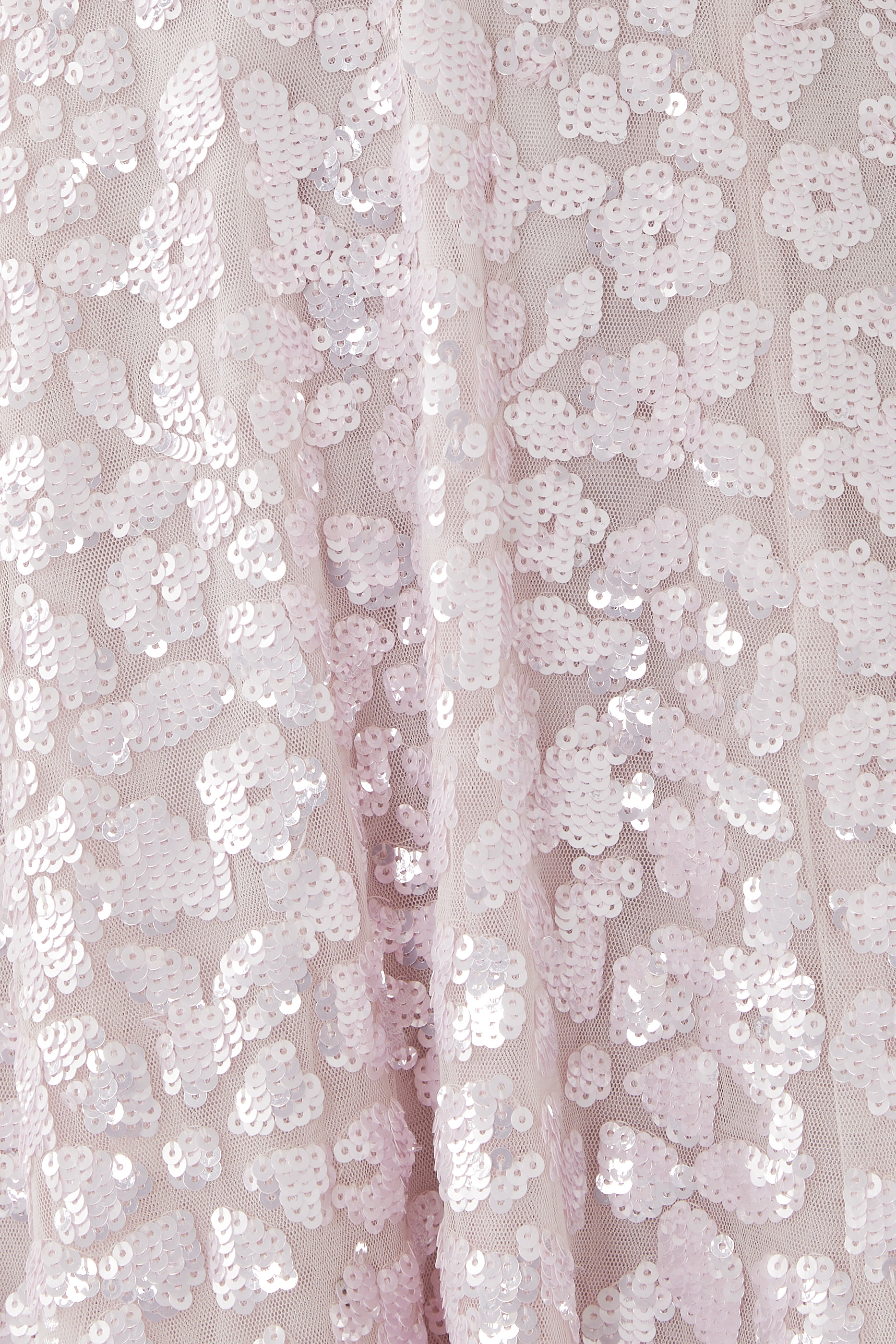 Sequin Rose Gloss Ankle Gown