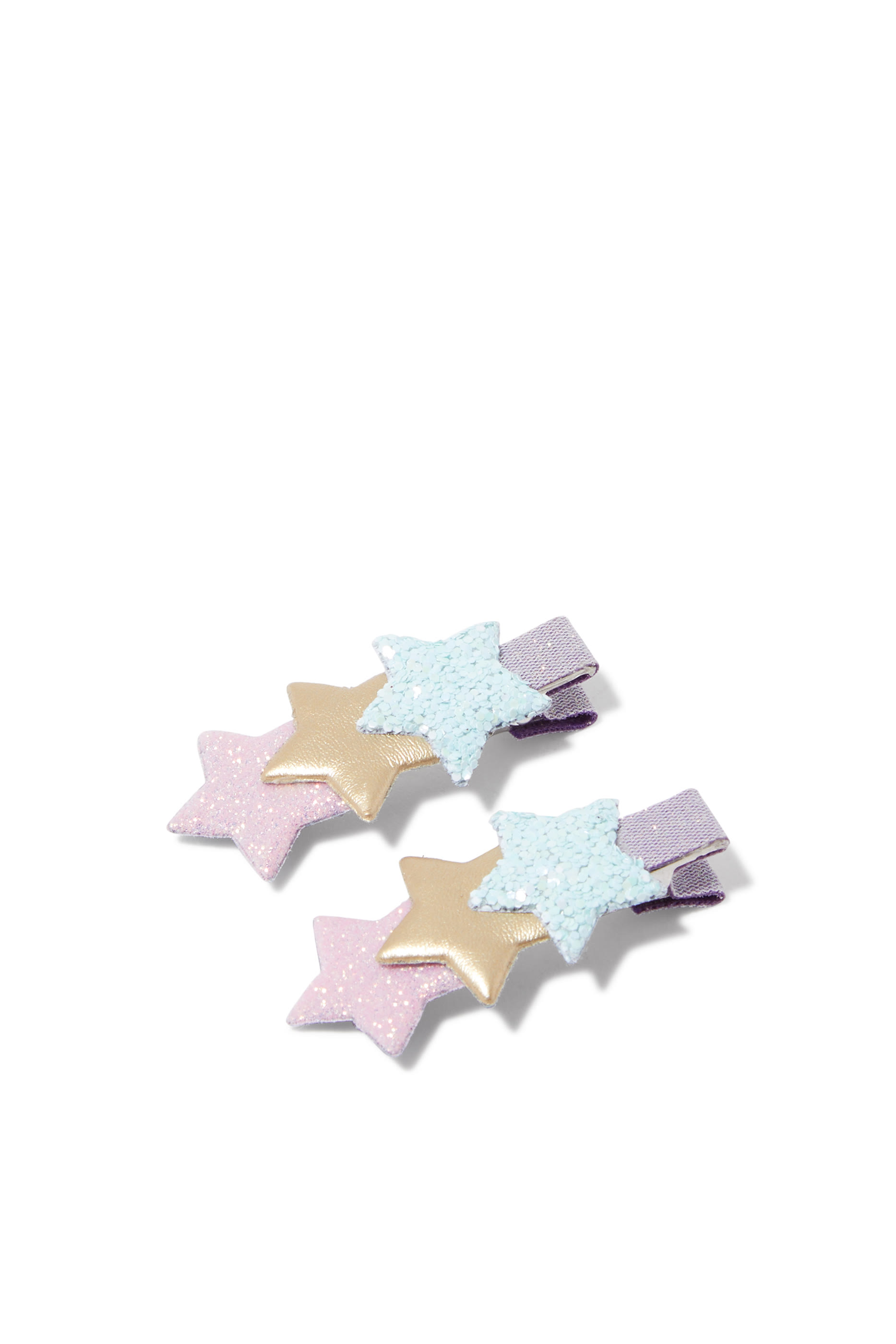 Kids Layered Star Clips