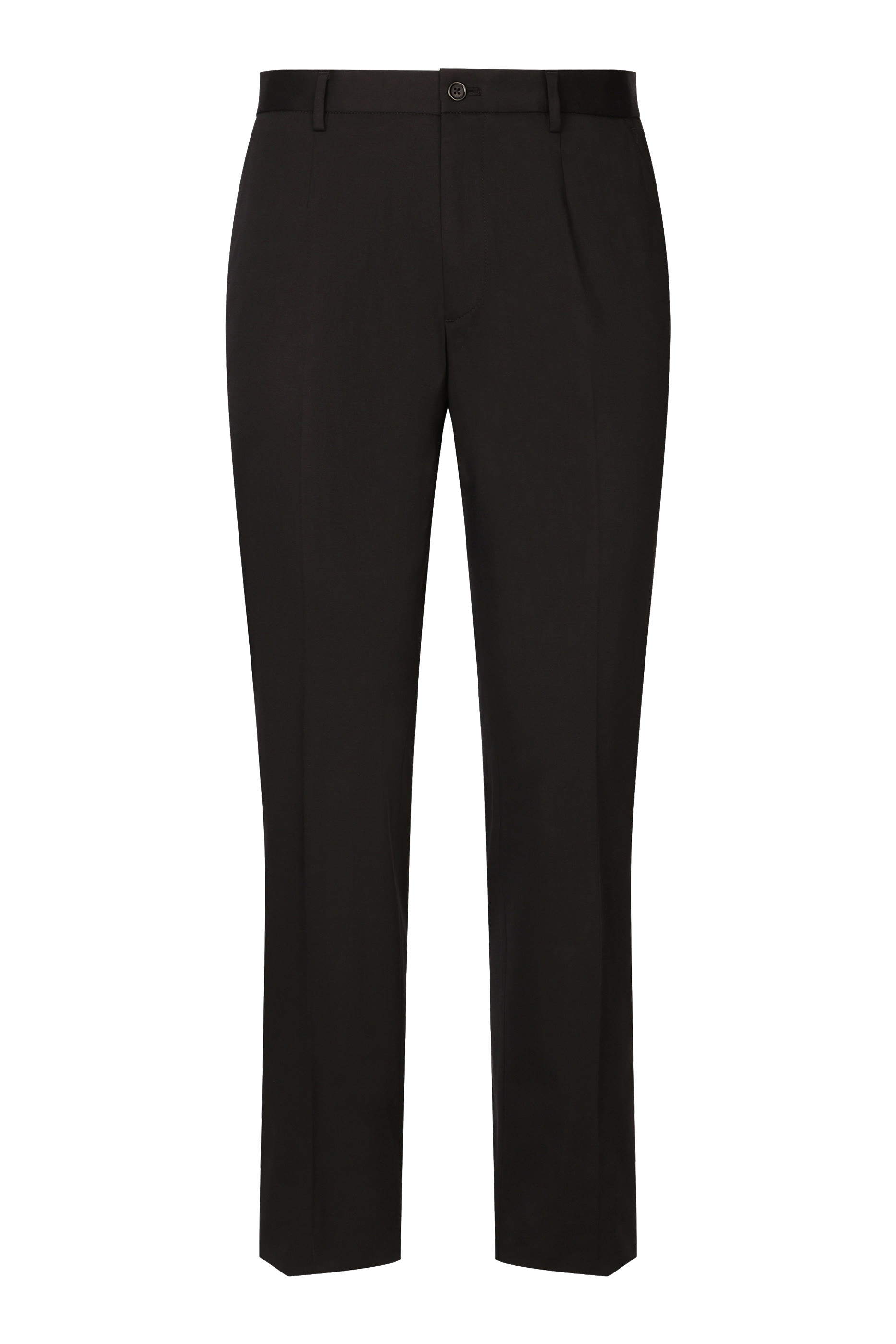 Logo Stretch Cotton Pants