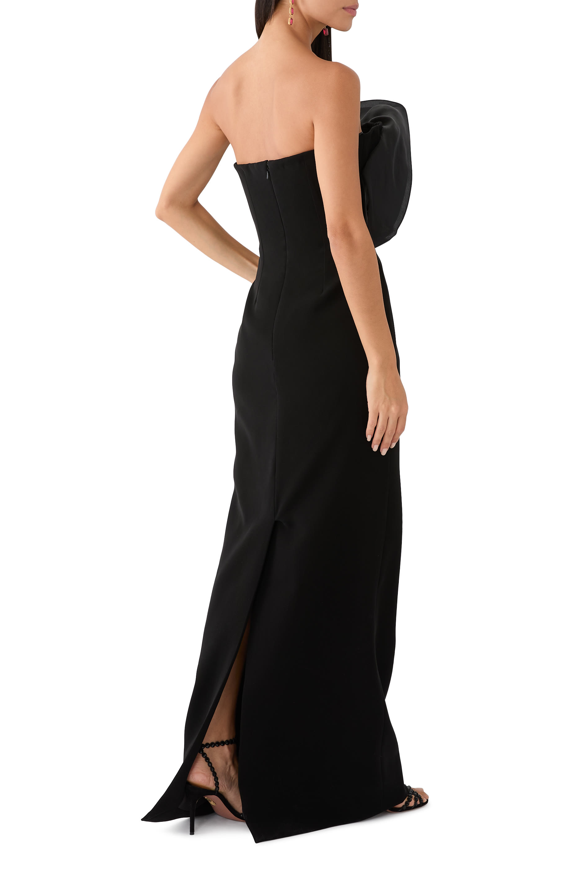 The Ruffle Wave Column Gown