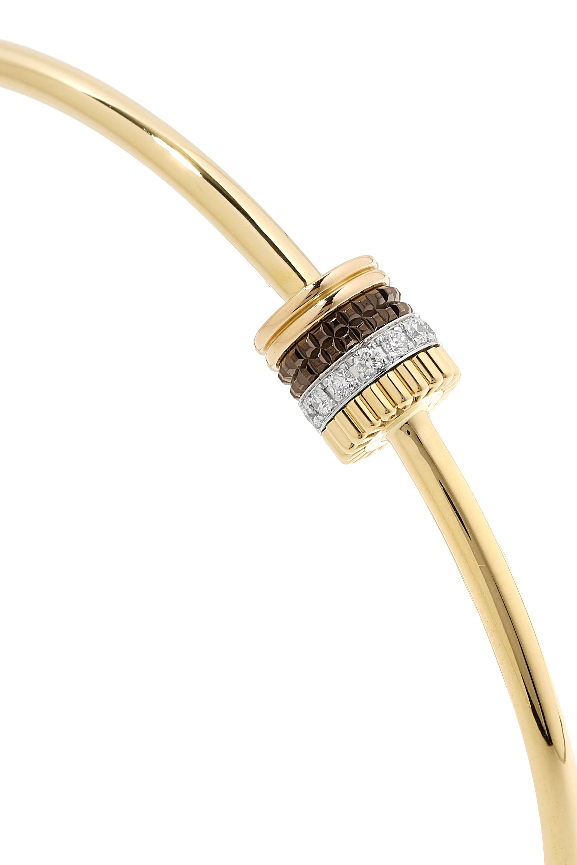 Quatre Classique Diamond Bracelet, 18k Mix Gold & Diamonds