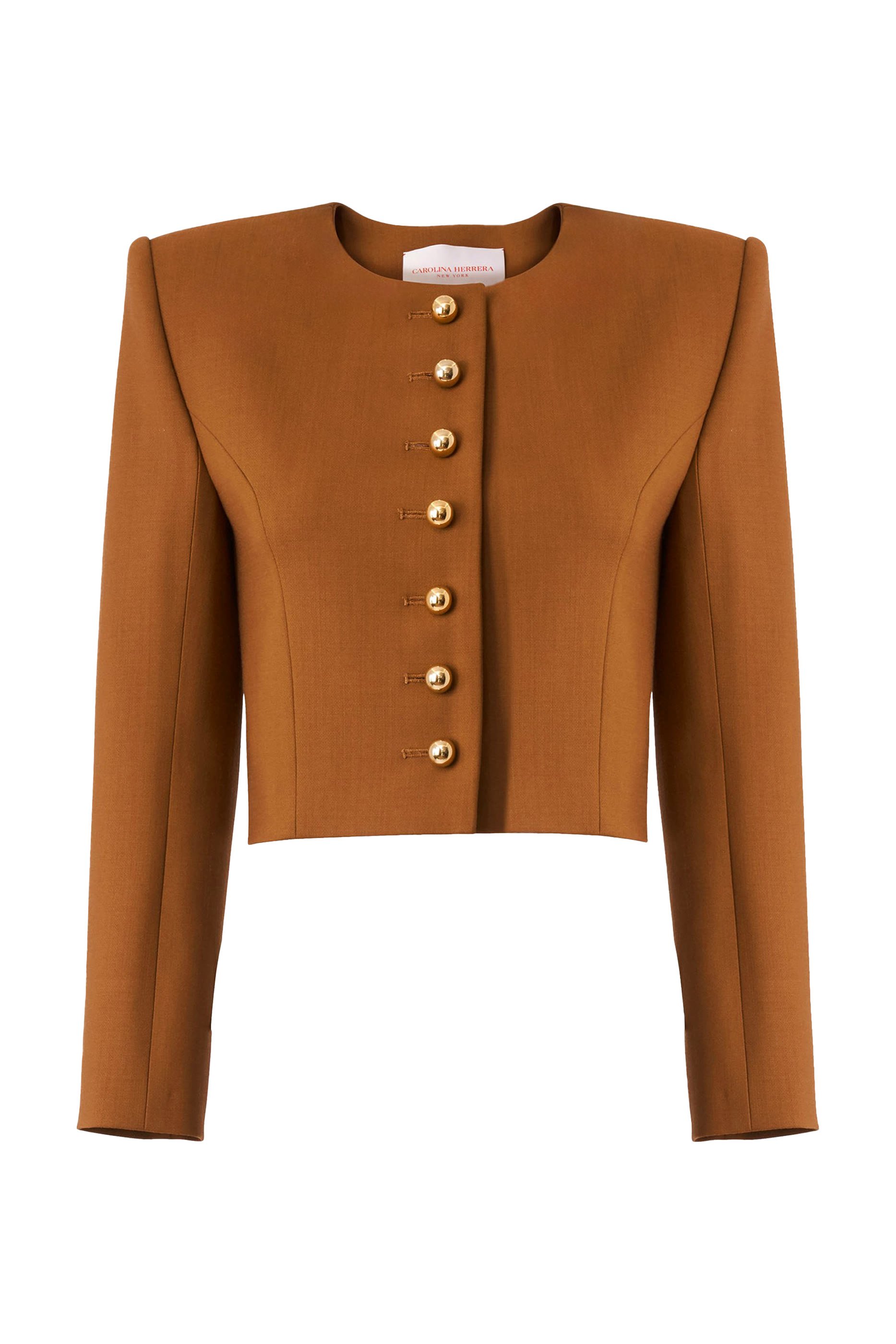 Button Crop Jacket