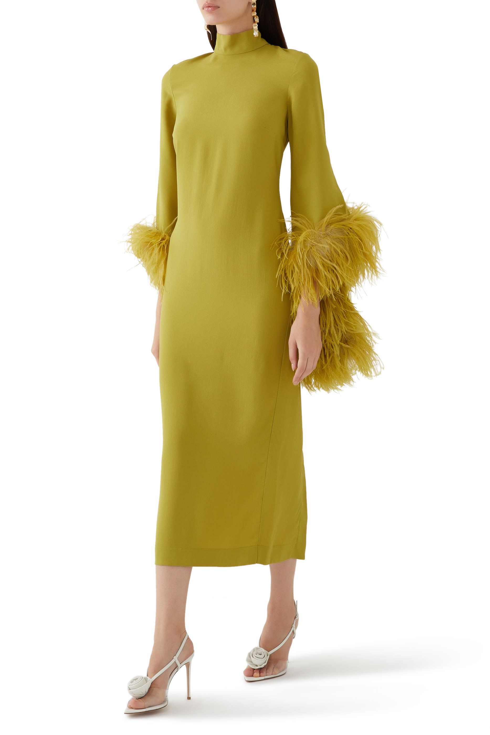 Del Rio Dress in Citron