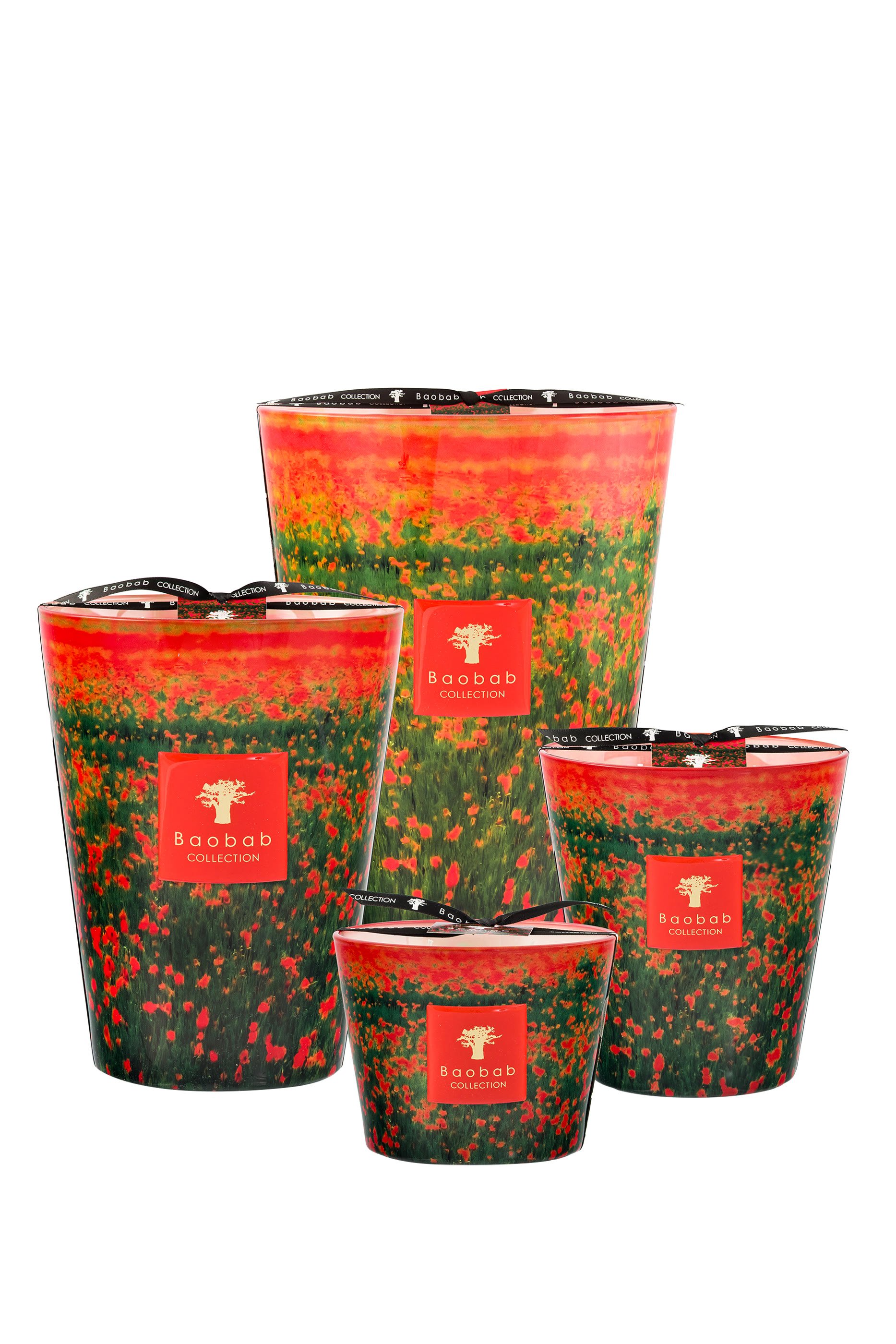  Arty Flowers Poppies Scented Candle