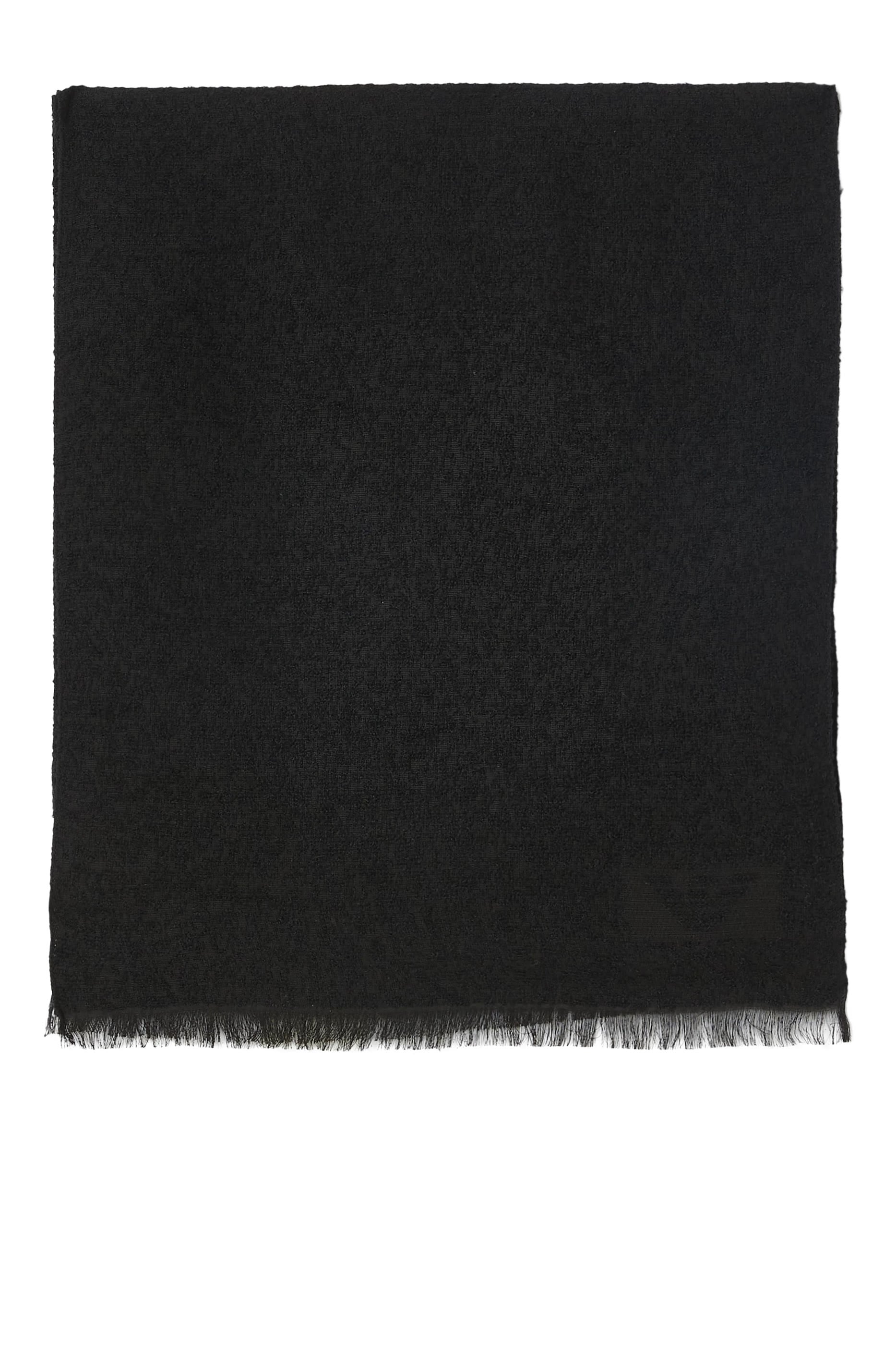 Logo Fringe Scarf