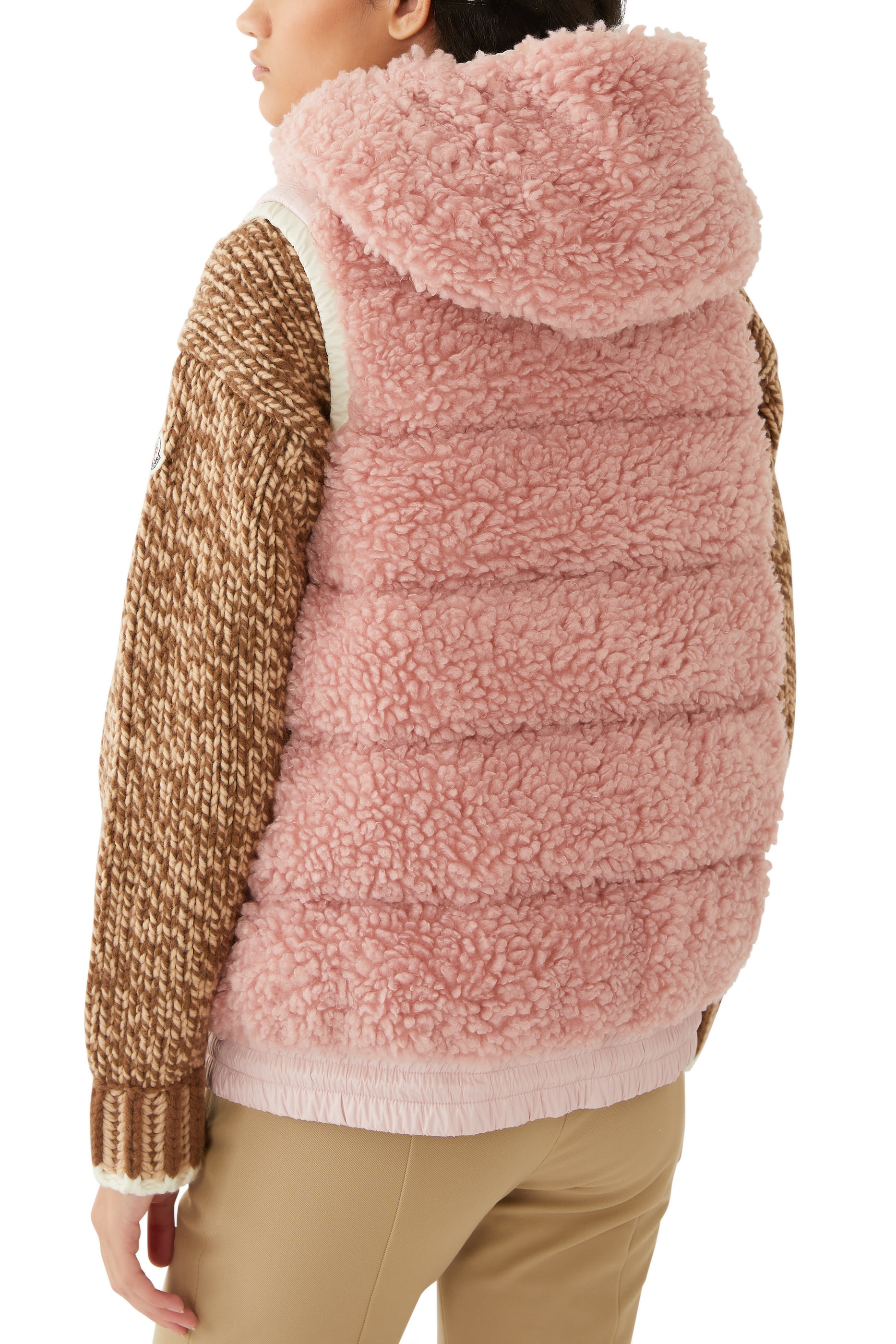 Padded Teddy Zip-Up Vest