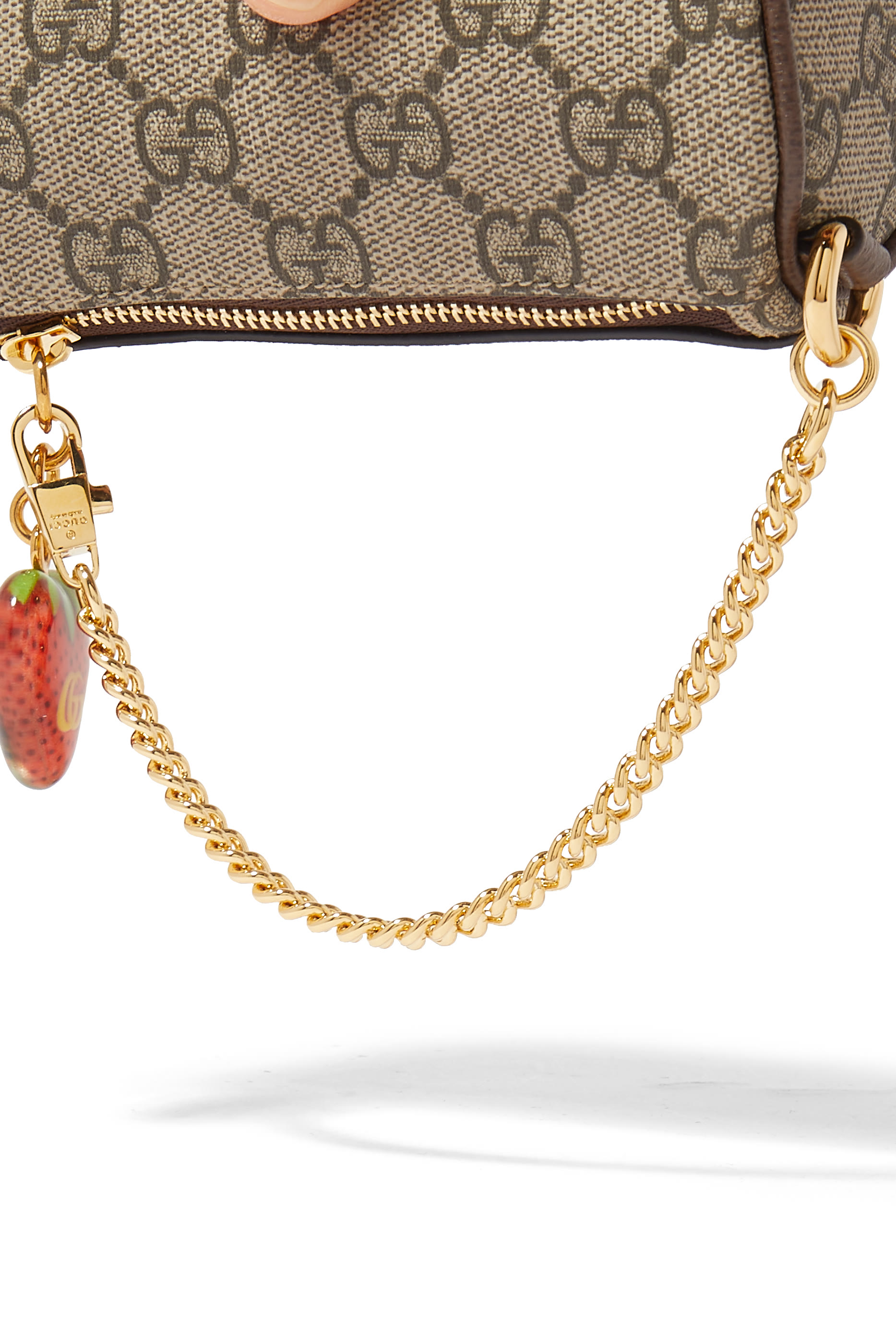 Coin Purse With Double G Strawberry