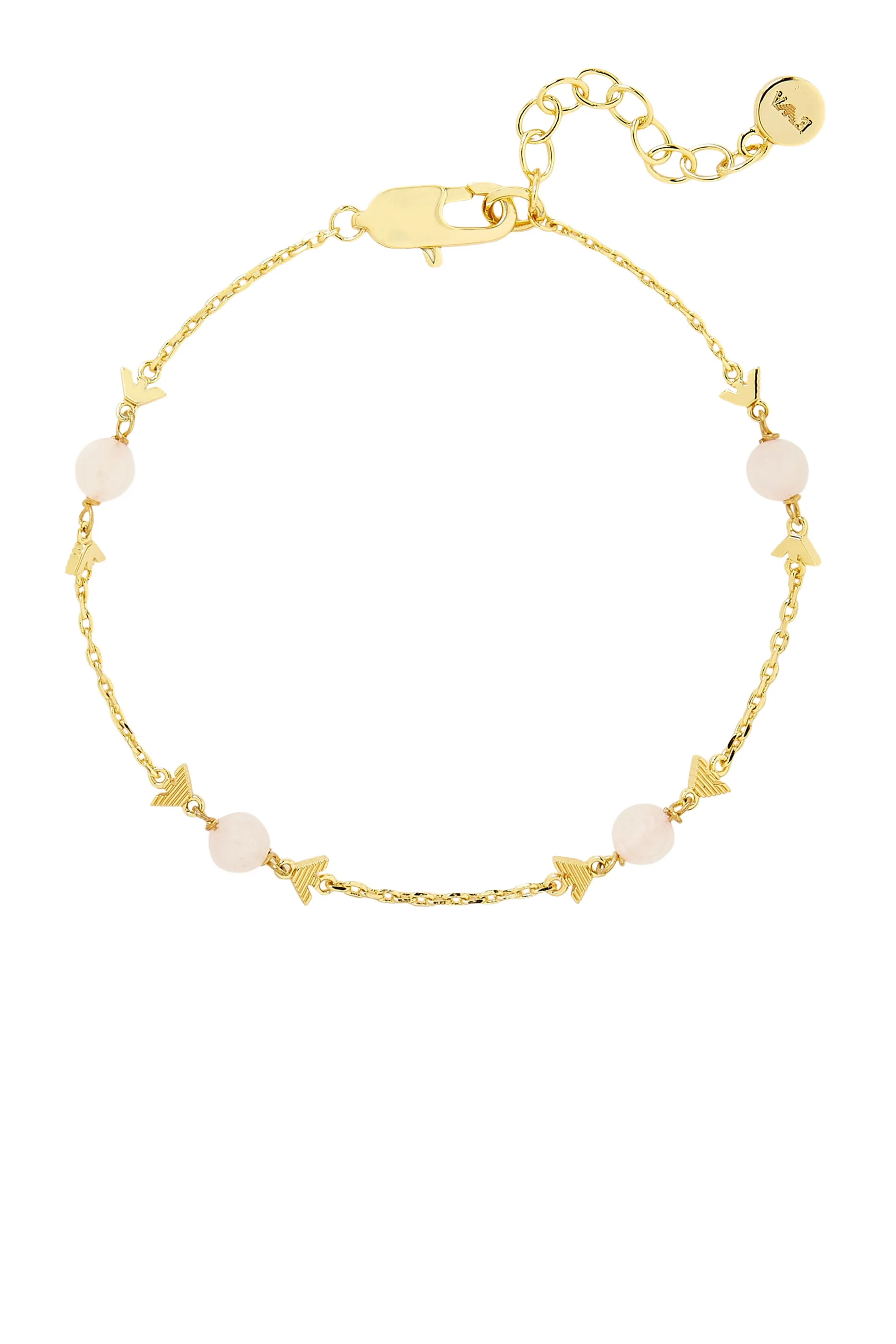 Station Bracelet, Brass