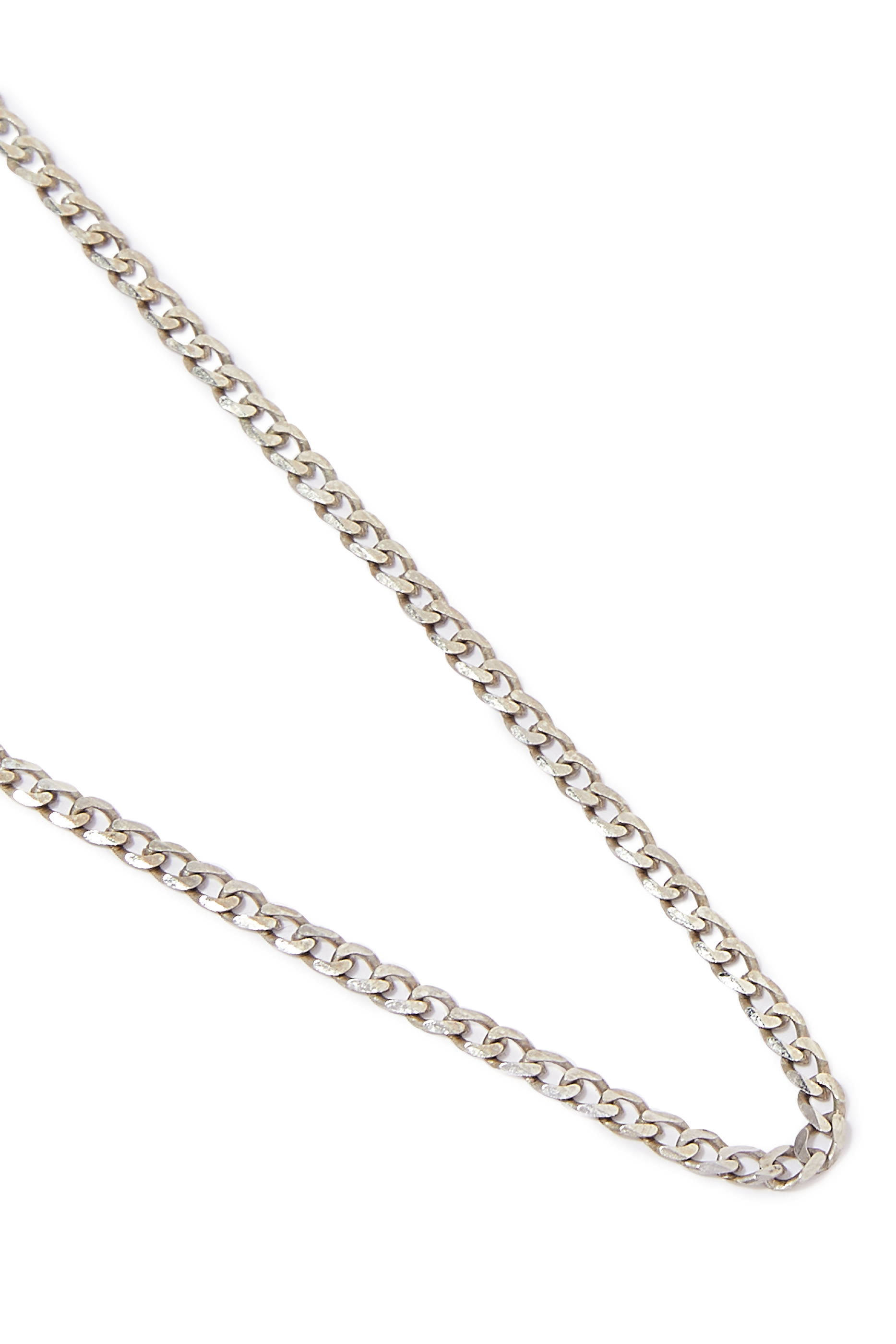Cuban Chain Necklace, Sterling Silver