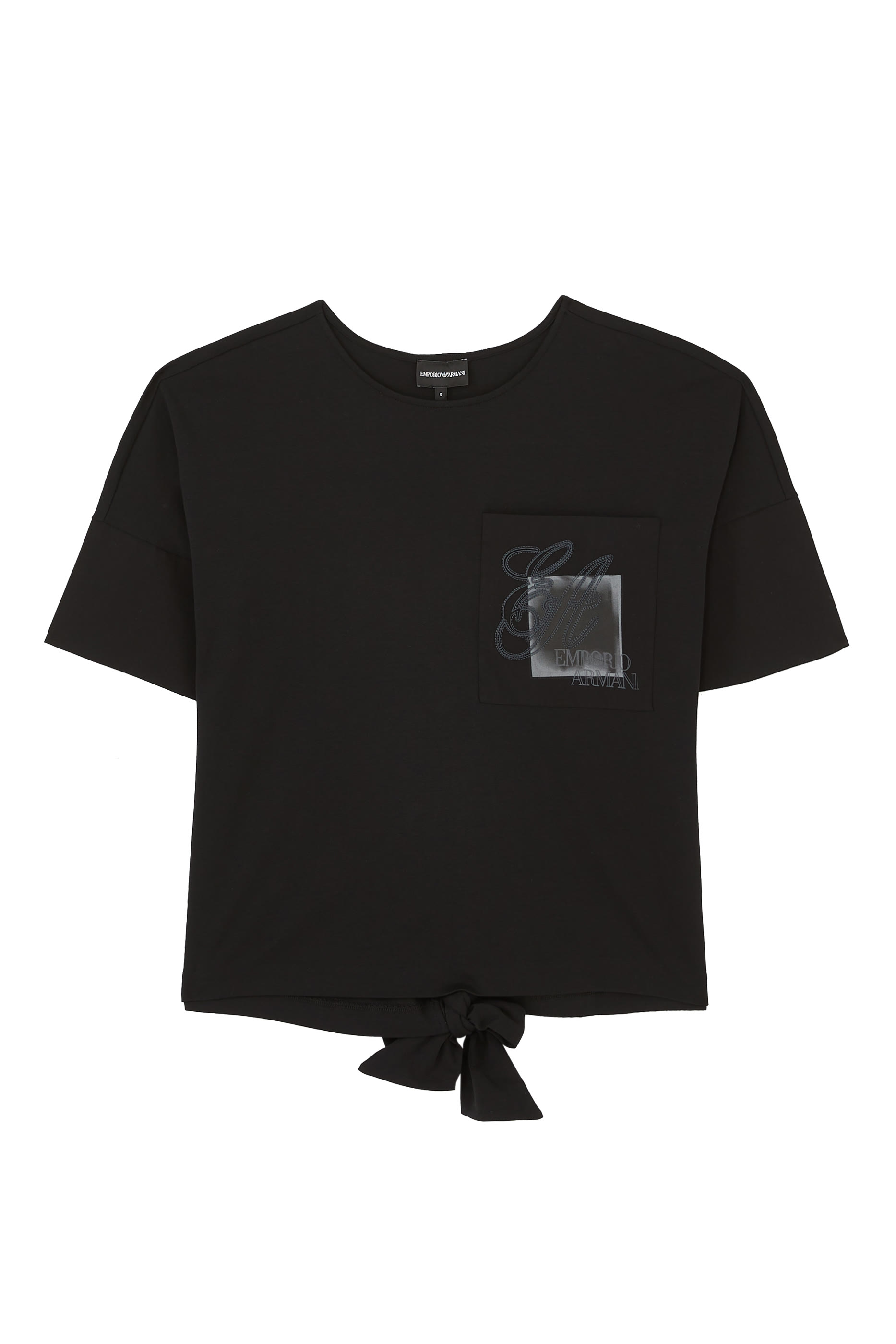 Logo Embroidered Cotton T-Shirt