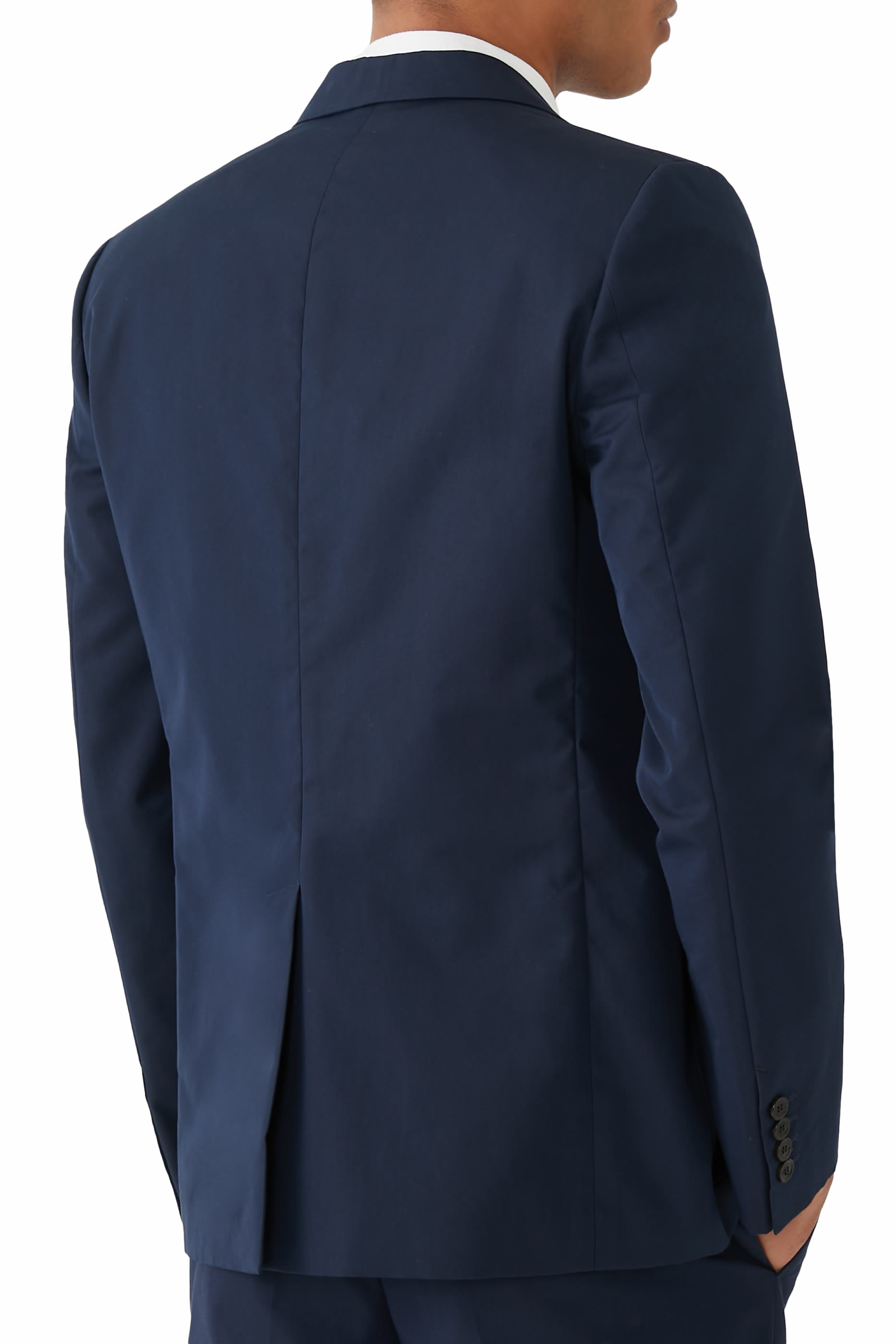 Embossed Cotton Twill Jacket