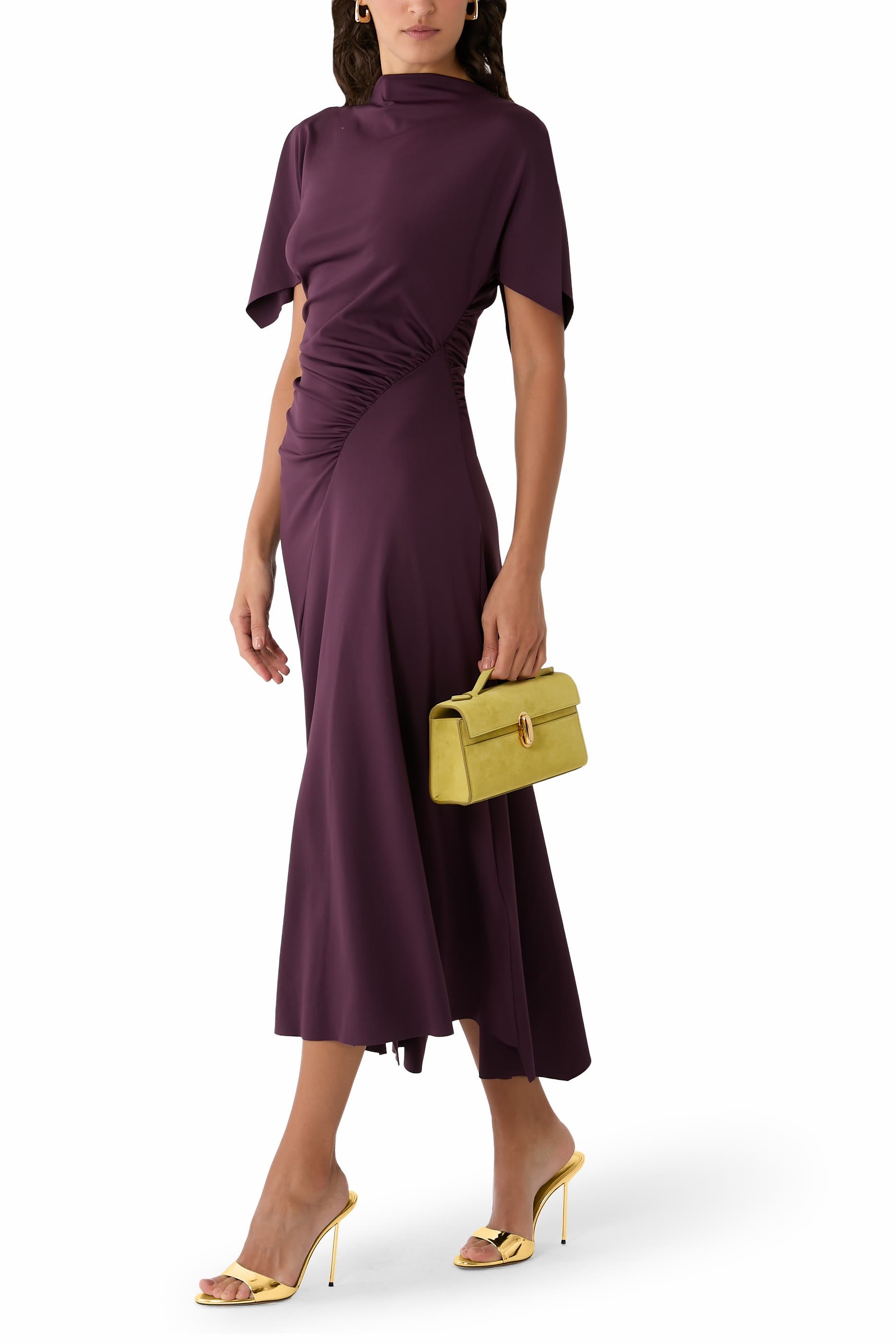 Cap Sleeve Maxi Dress