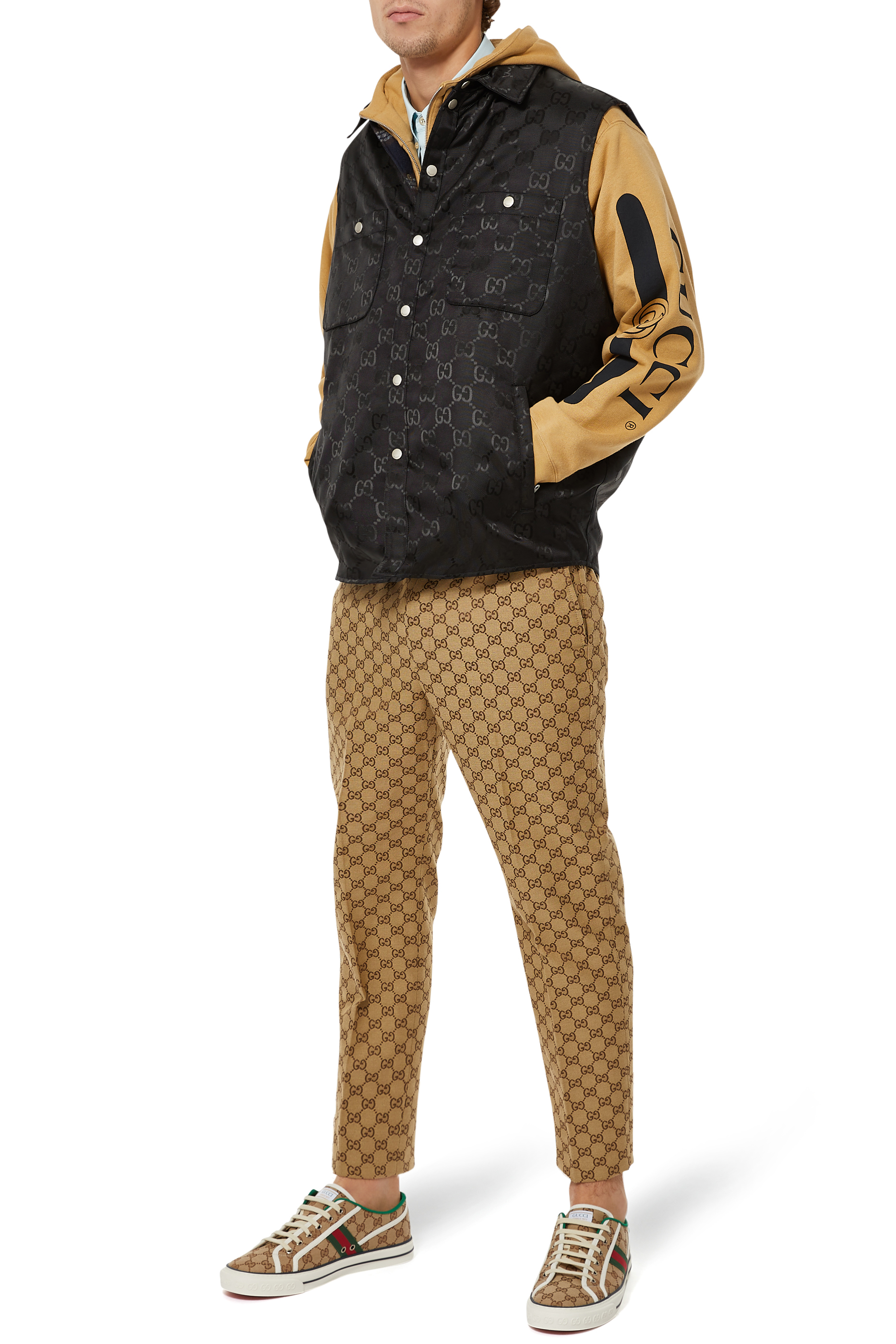 GG Logo Quilted Gilet