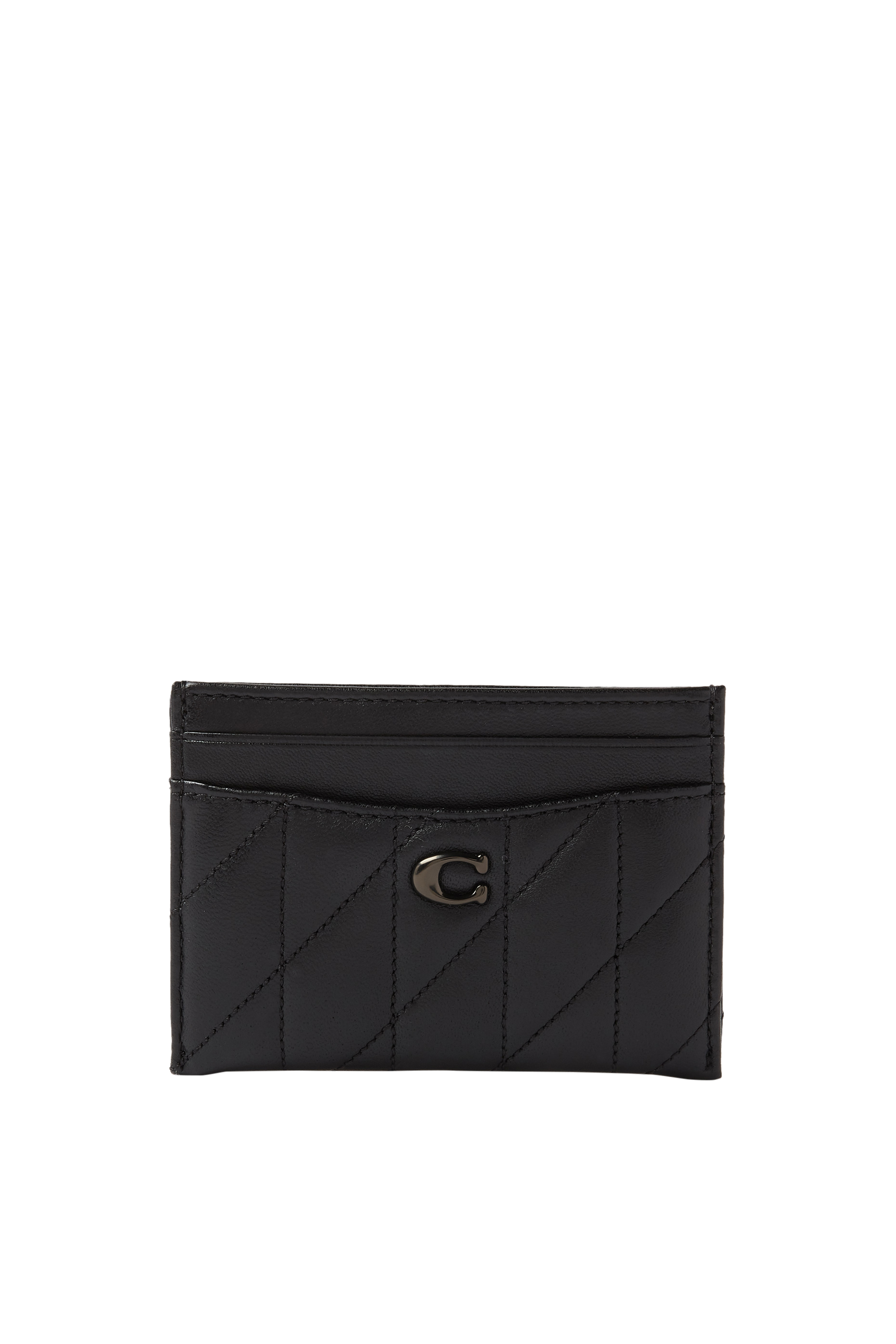 Essential Card Case With Pillow Quilting