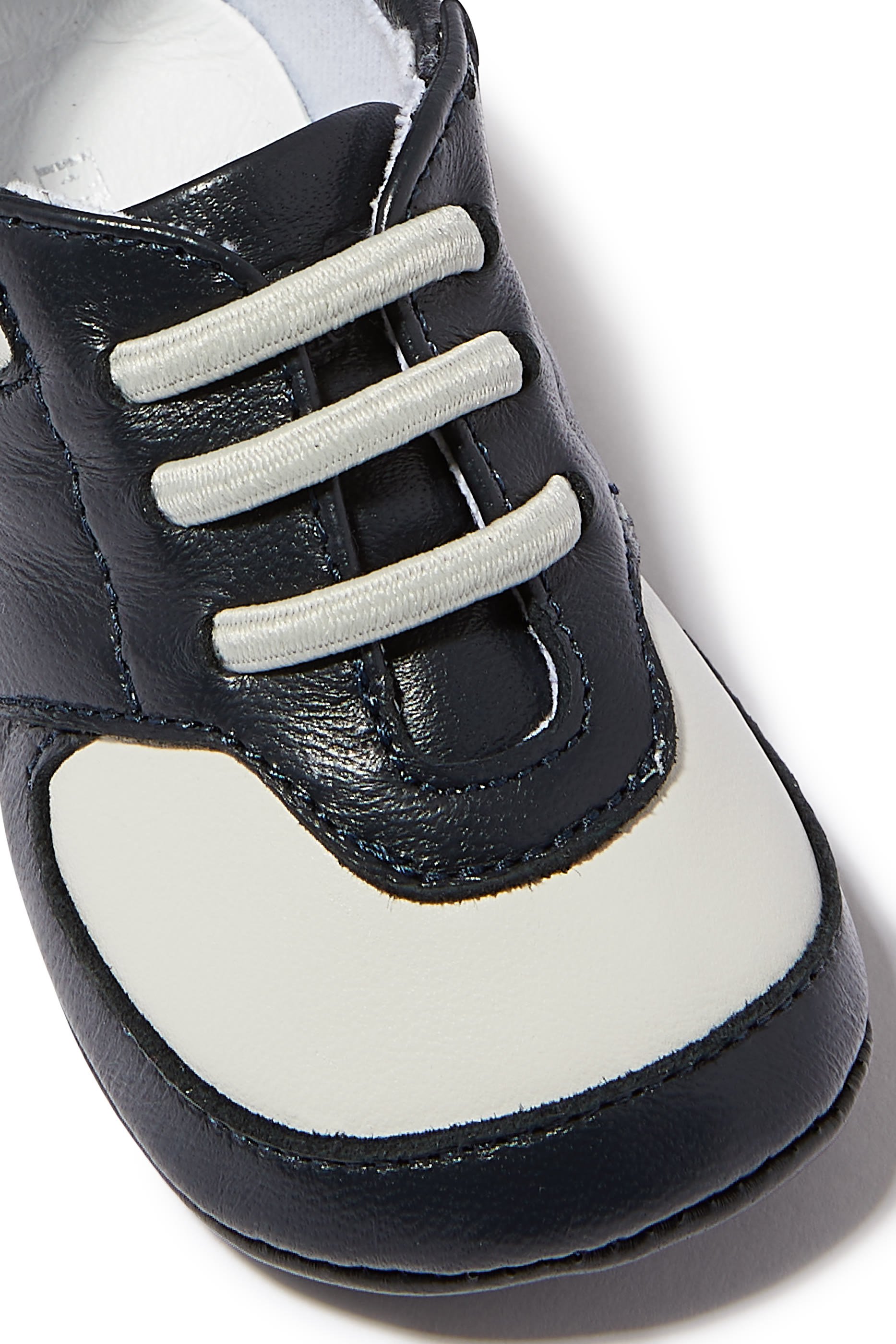 Kids Bi-color Lace-up Sneakers