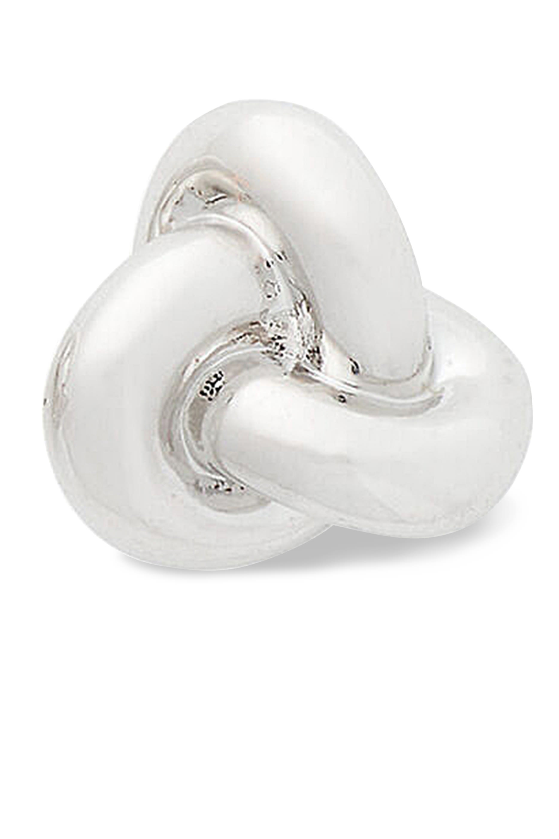 Double Knot Studs, Titanium & Plated Metal