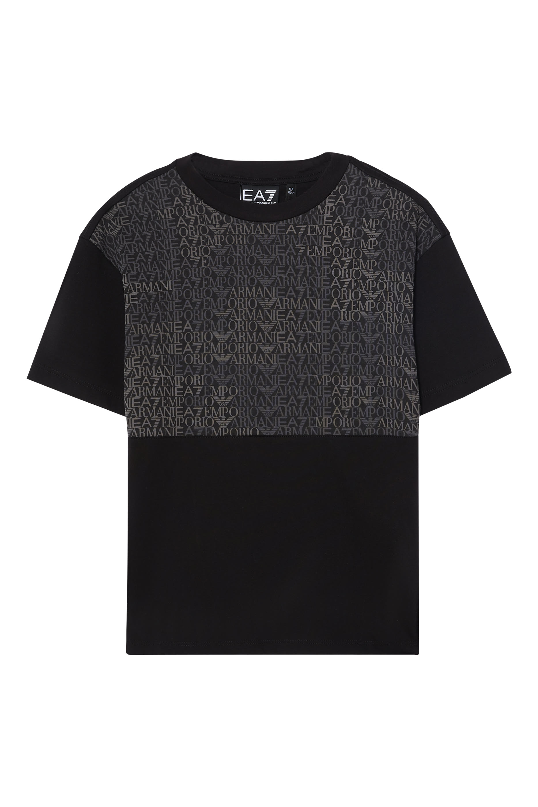 Emporio Armani Kids EA7 Monogram Logo T-Shirt