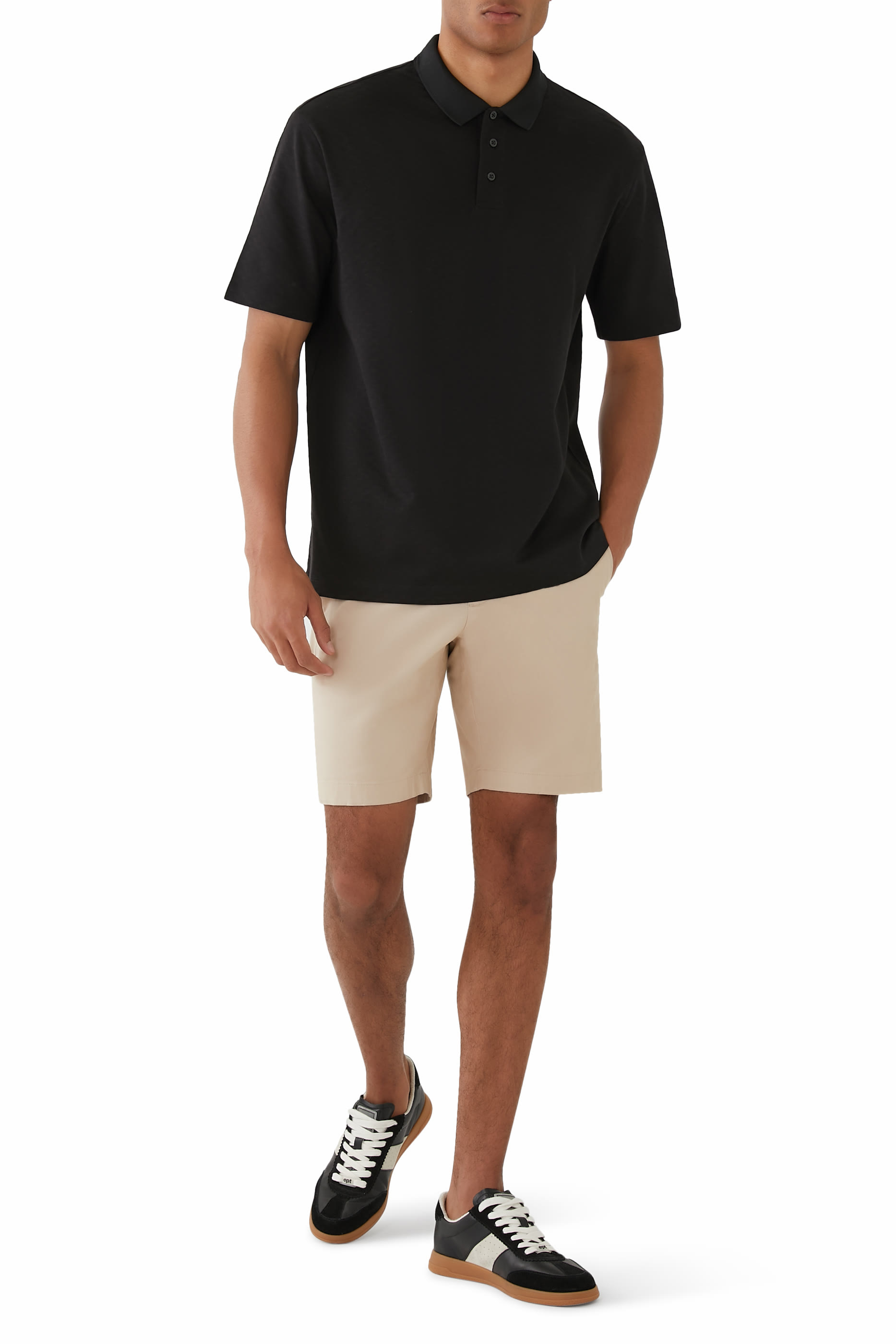 Polo with All Over Embroidery