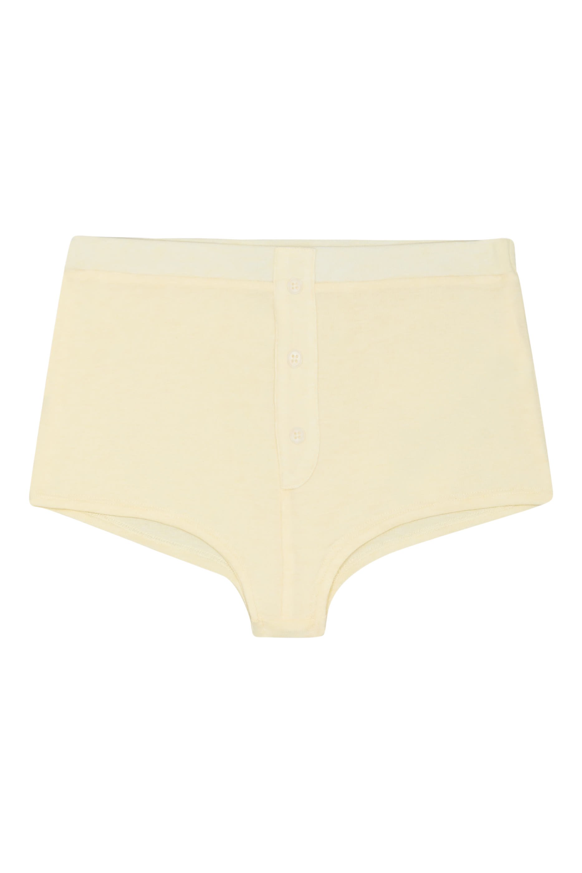 Booty Buttoned Mini Shorts