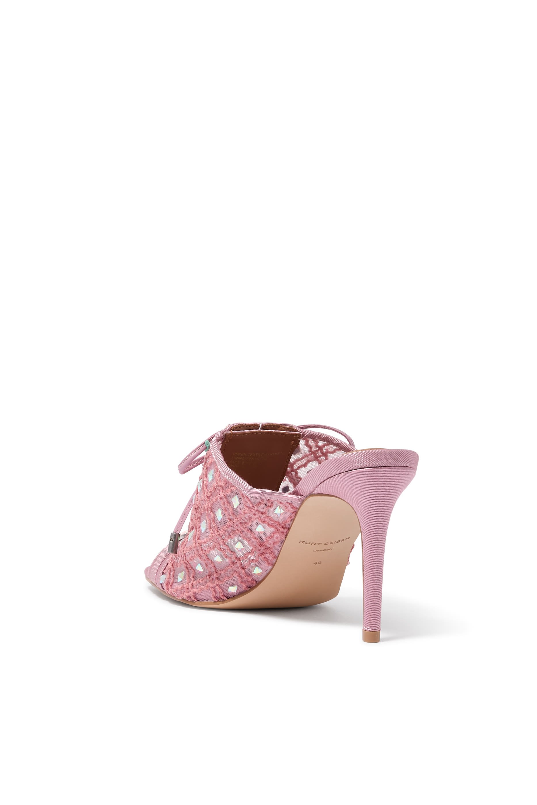 Mansion Corset Mule Heels