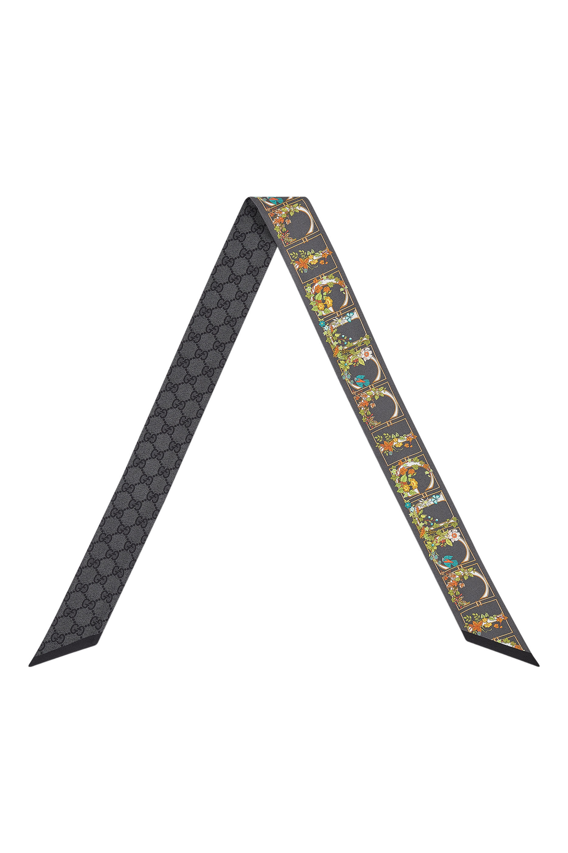 Printed Silk Twill Ribbon 