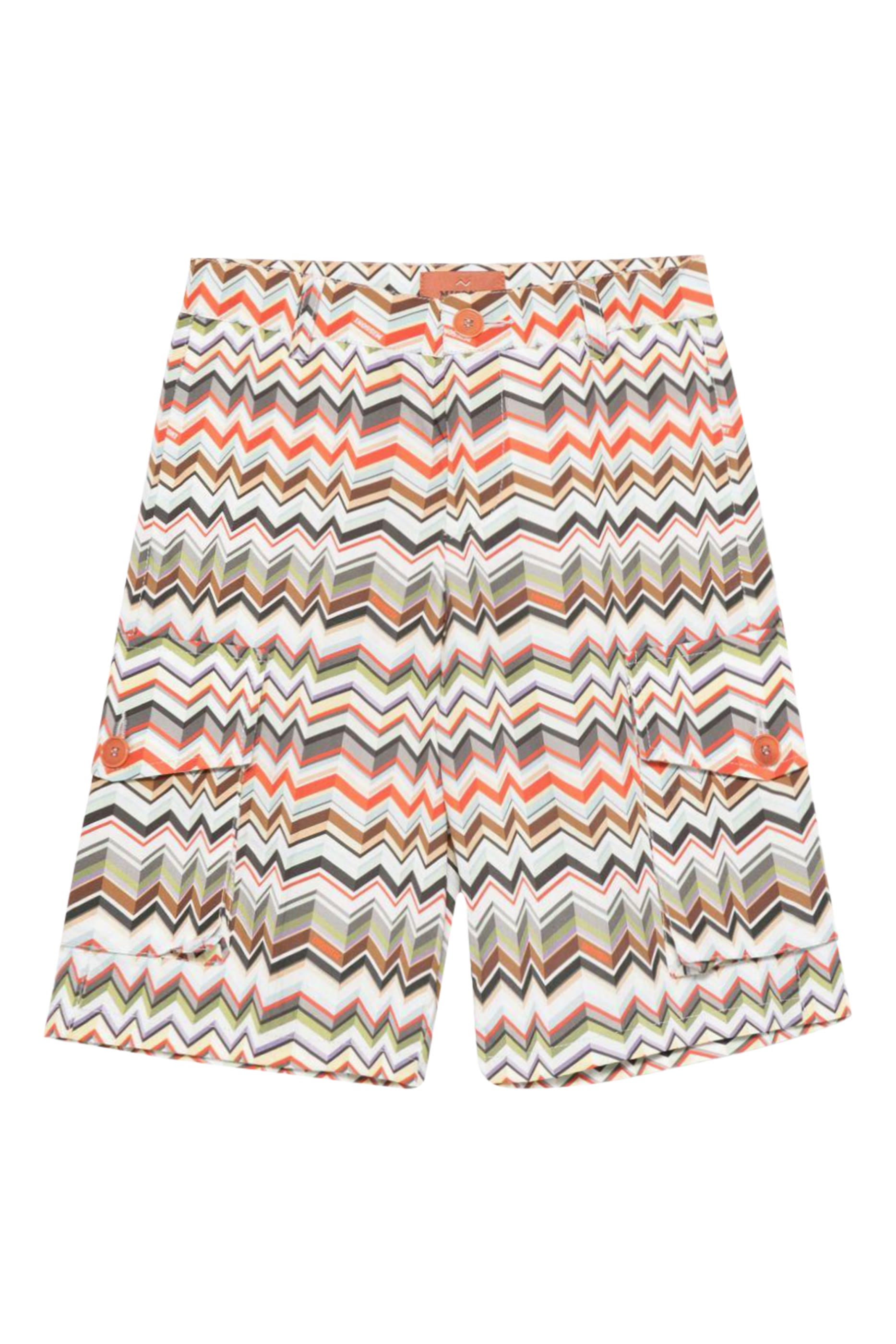 Kids Zigzag Pattern Shorts