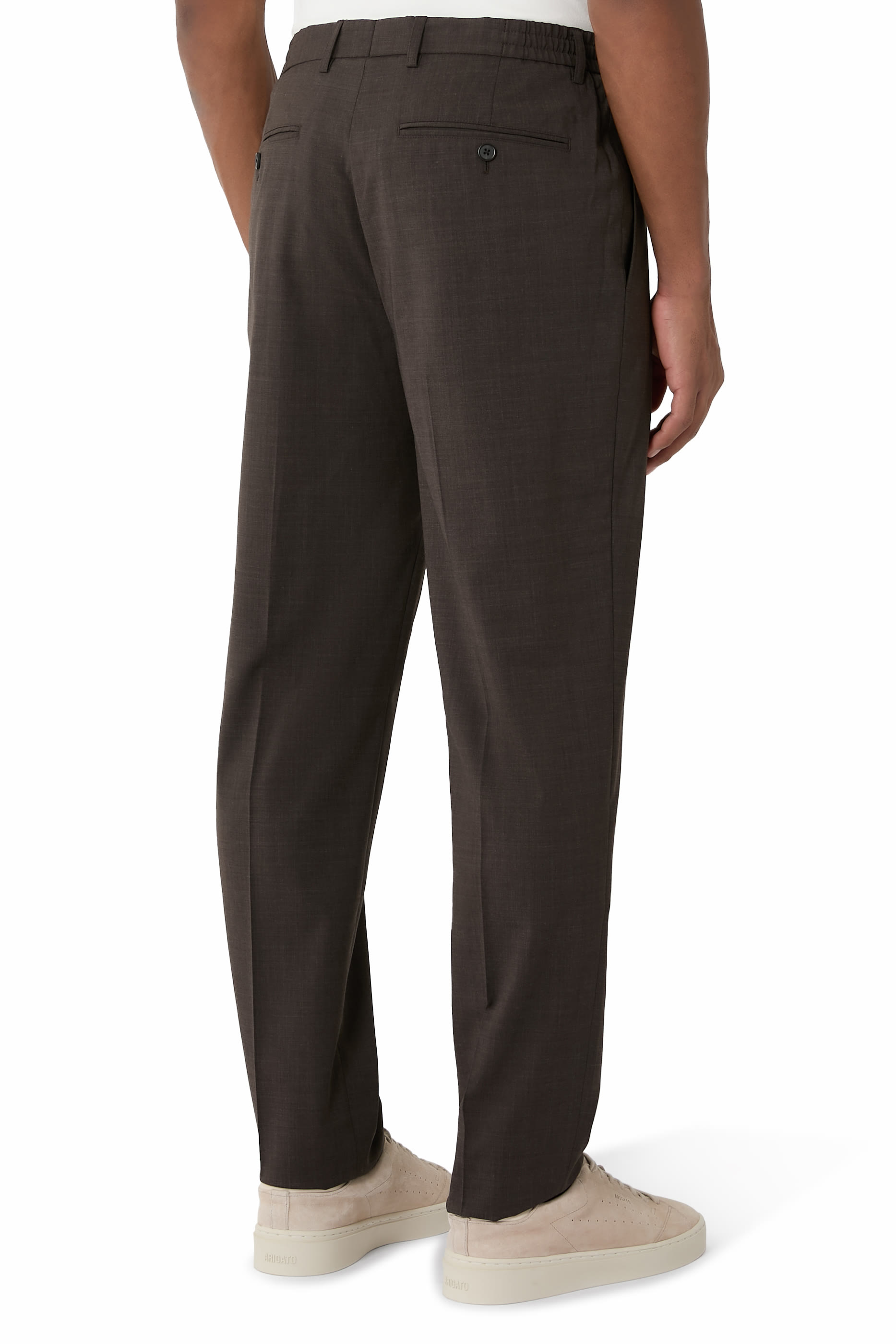 Curtis Drawstring Pants in Motion Wool