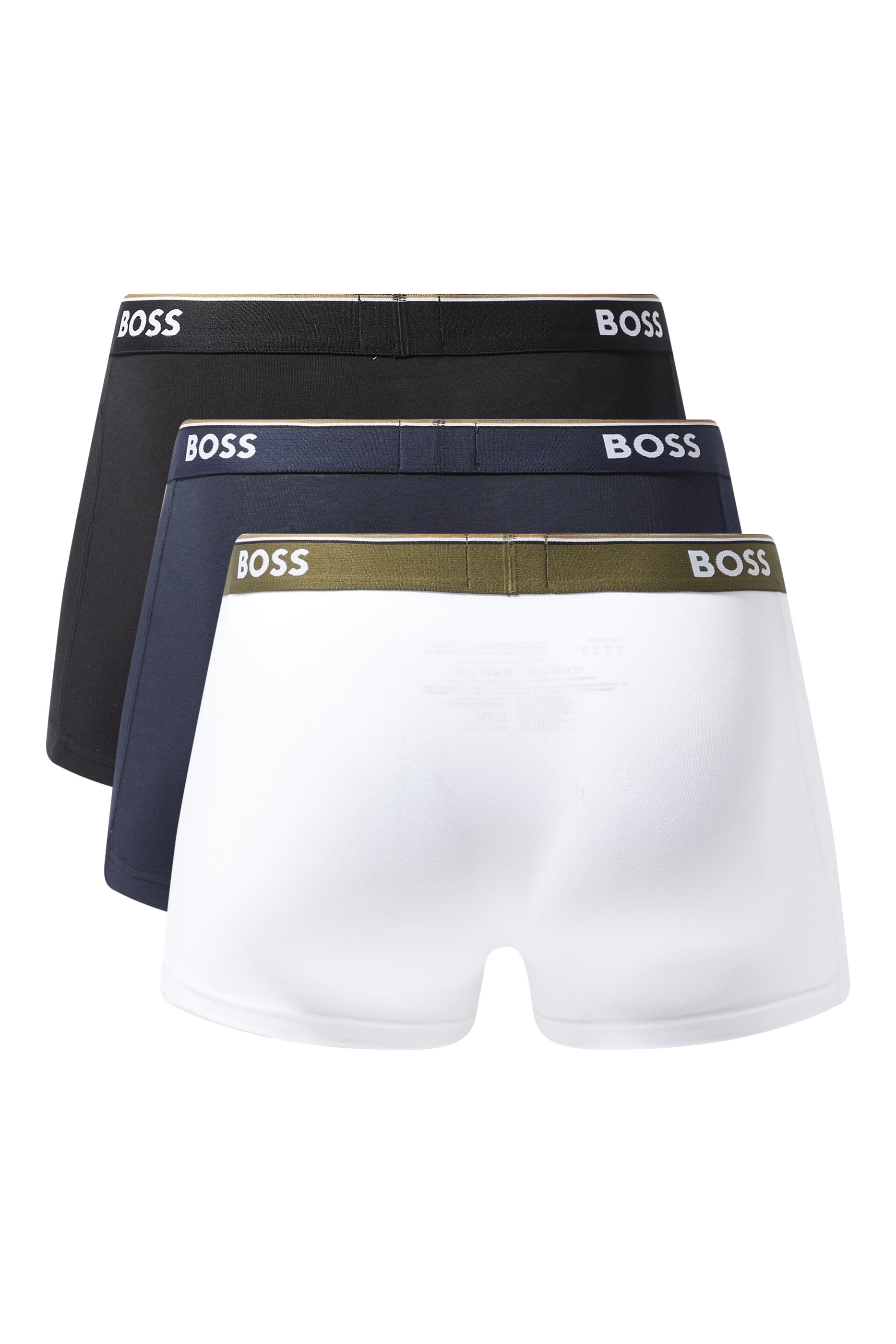 Logo Waistband Boxer Briefs, Pack Of 3