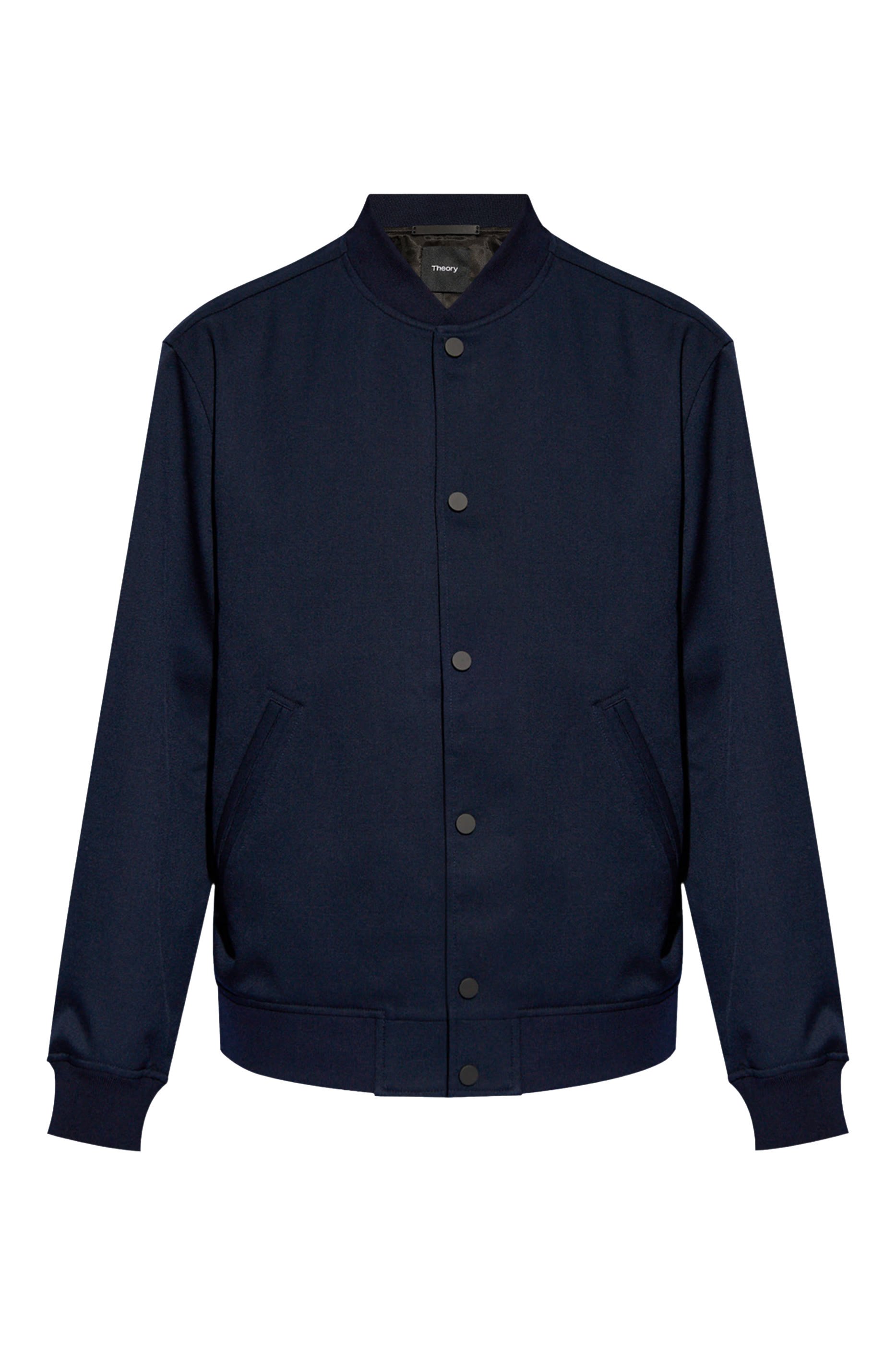 Textured Varsity Jacket