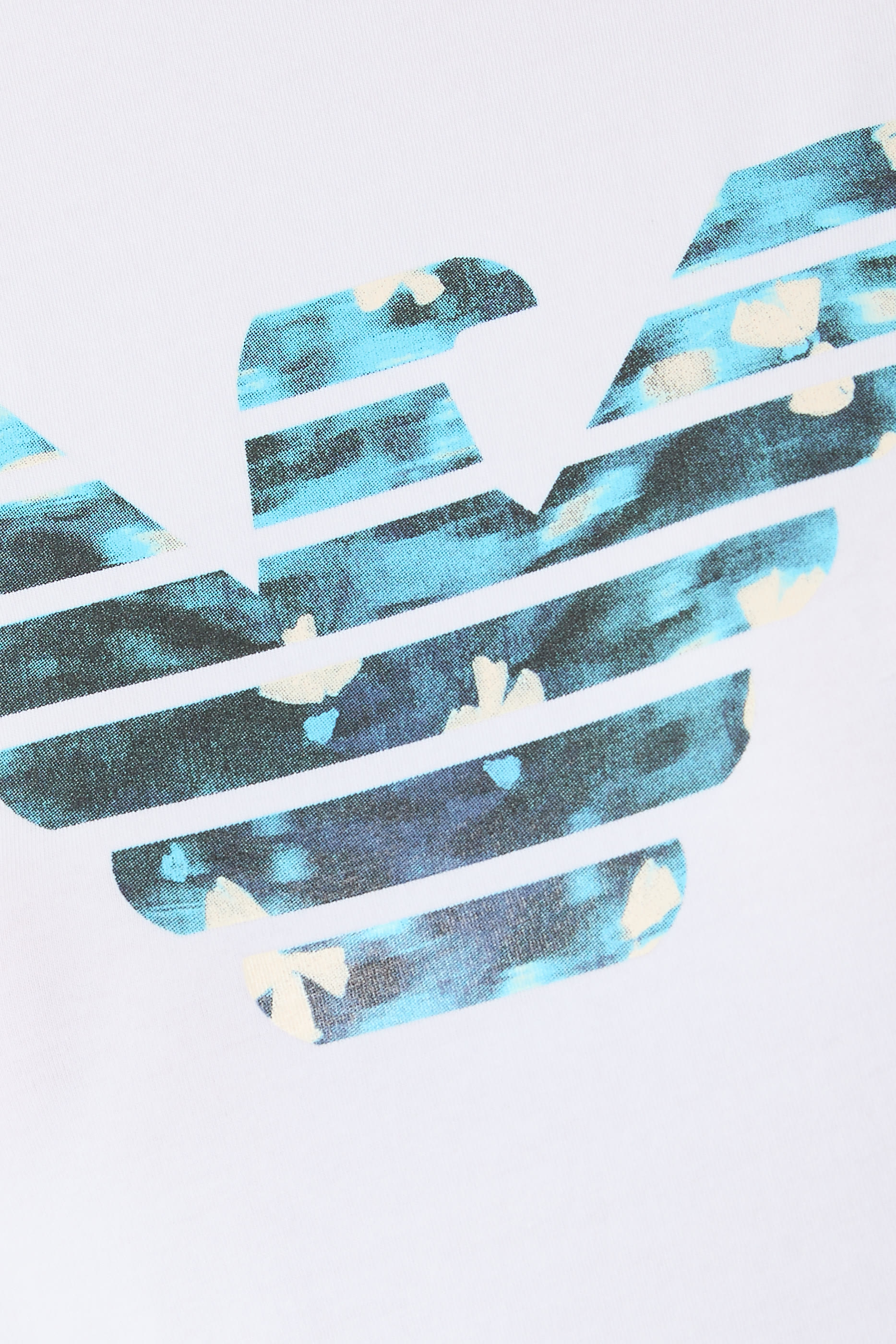 ASV Stretch-Jersey Slim-Fit T-Shirt with Oversized Eagle Pattern