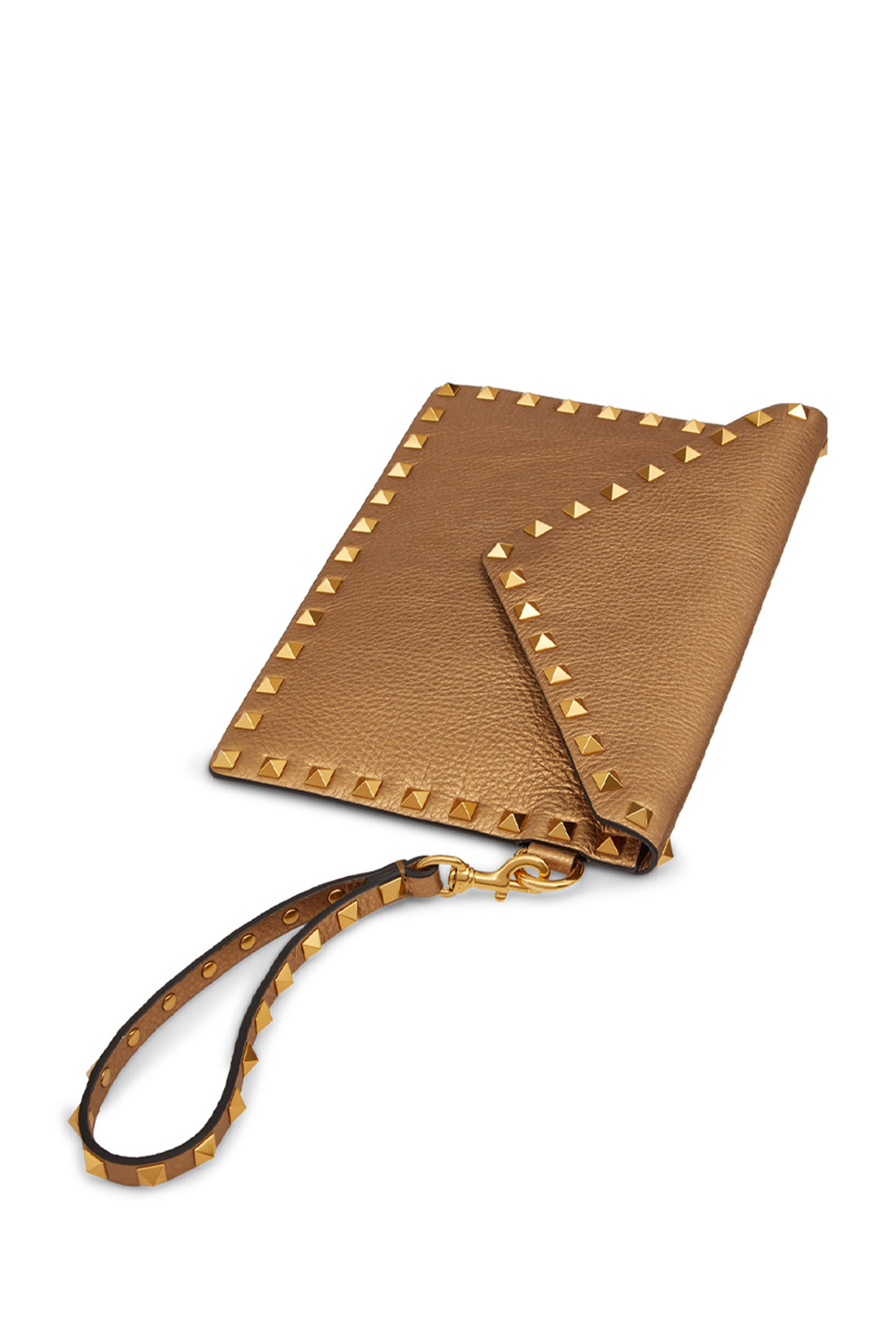  Rockstud Calfskin Pouch