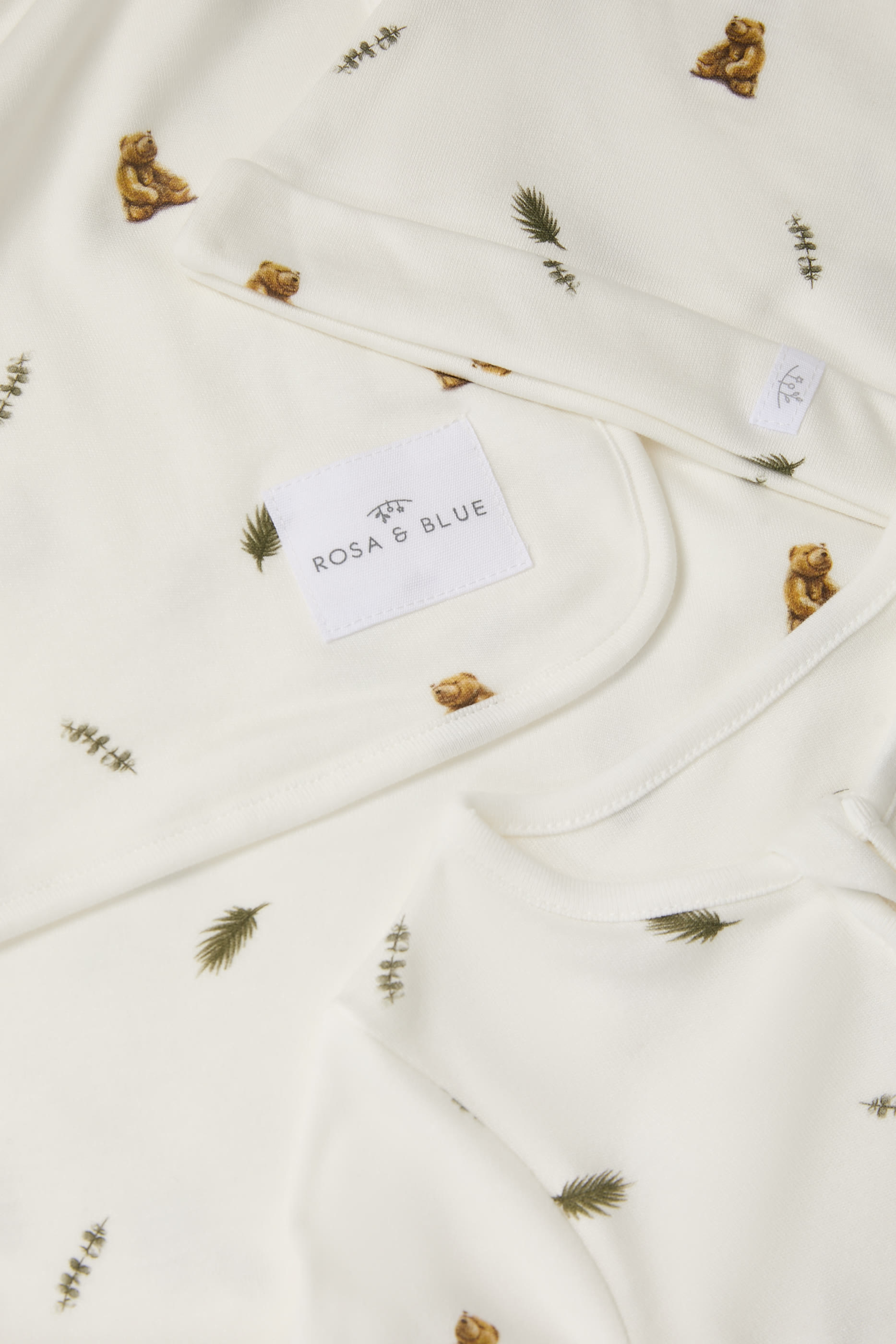 Kids  Brown Bear Print New Arrival Gift Set
