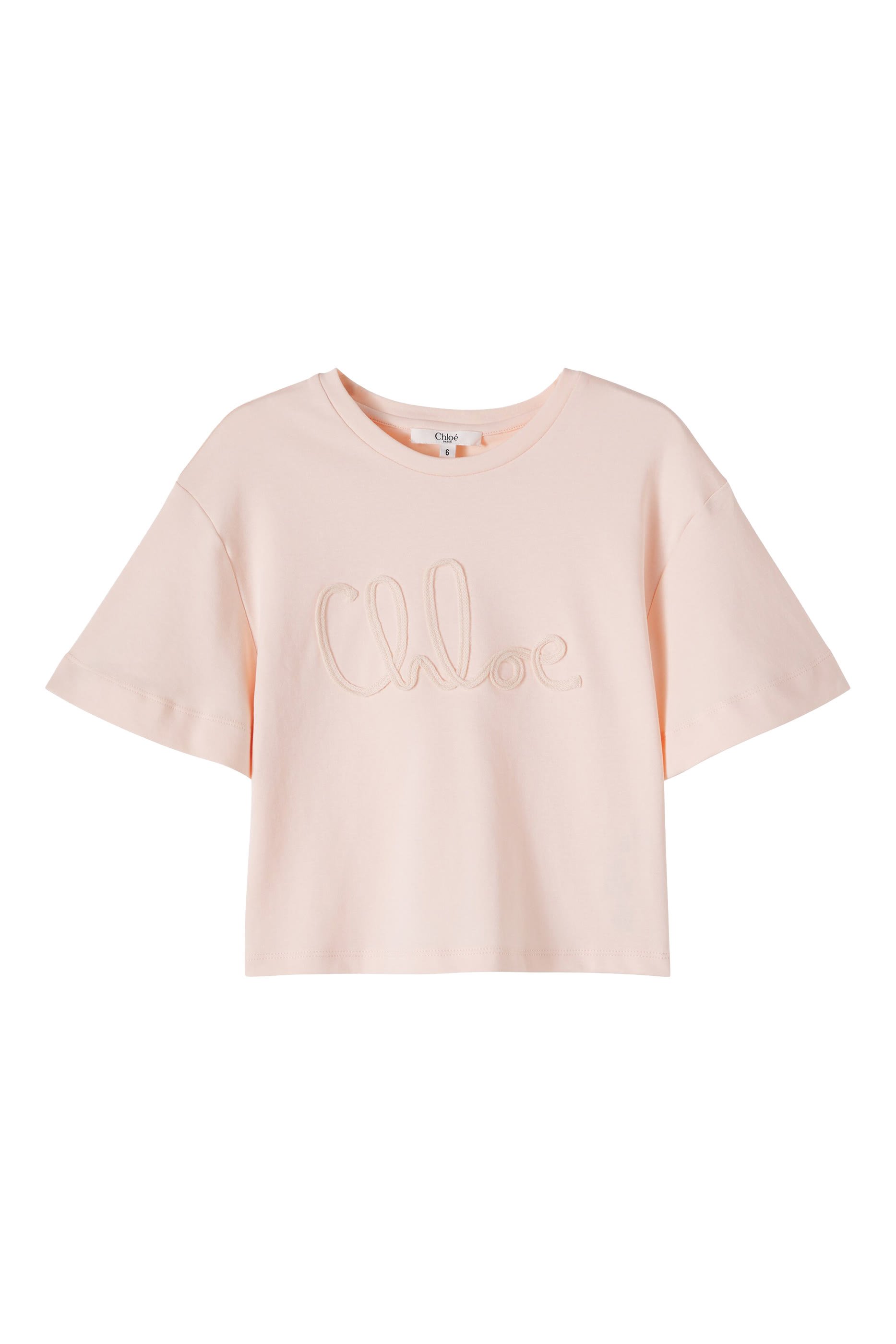 Kids Logo Embroidered T-Shirt