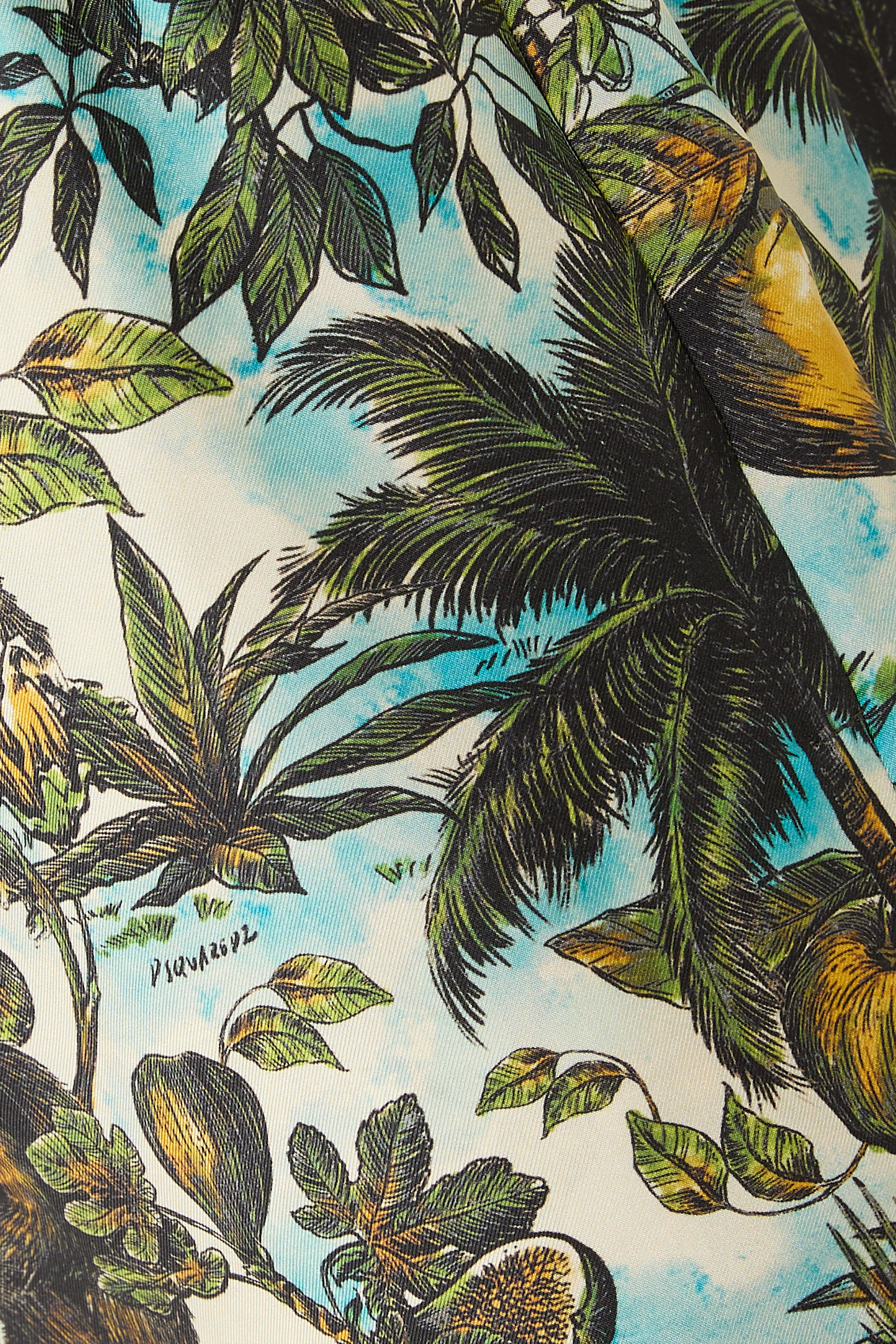  Monkey Print Pull-On Shorts