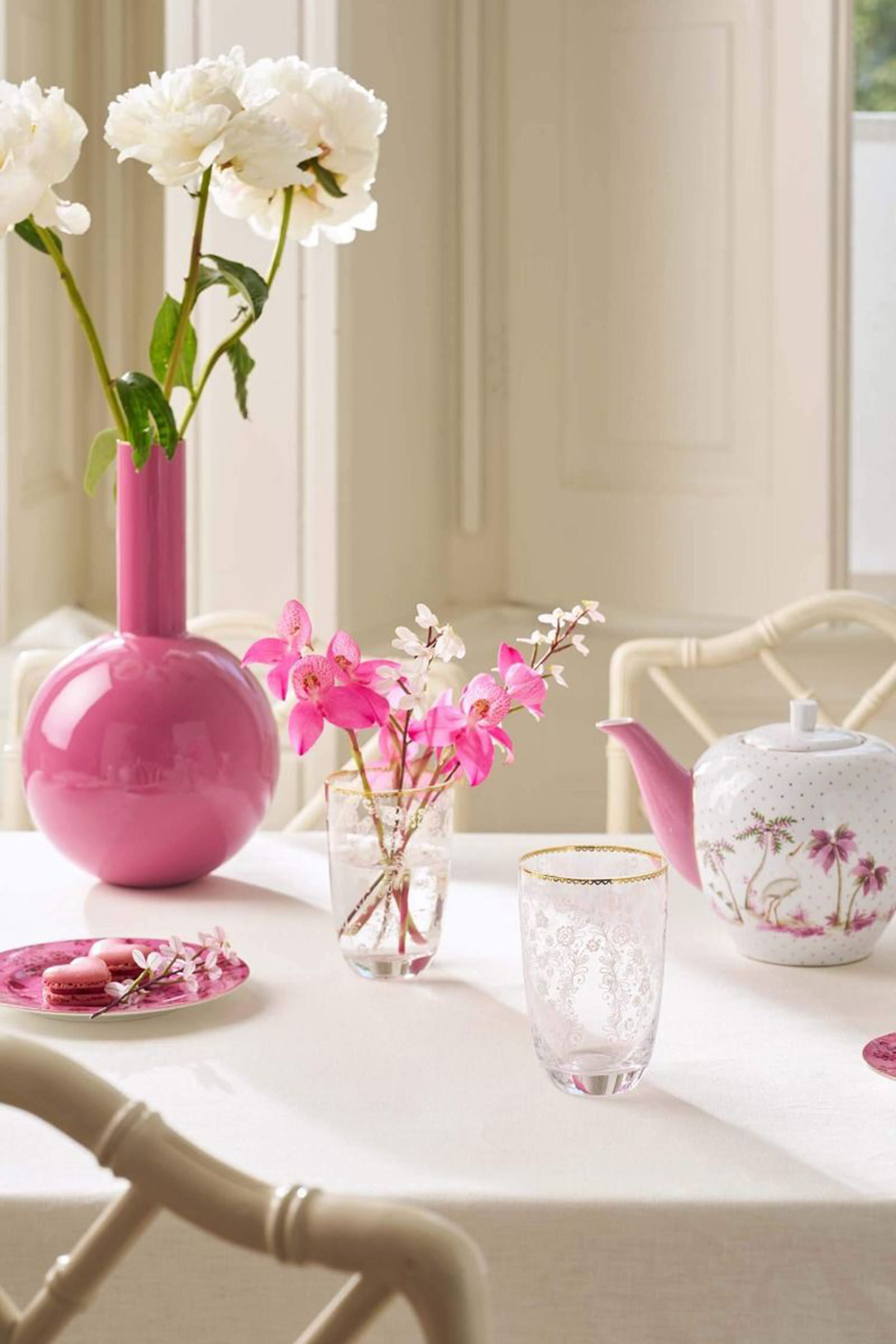 Floral Longdrink Glass