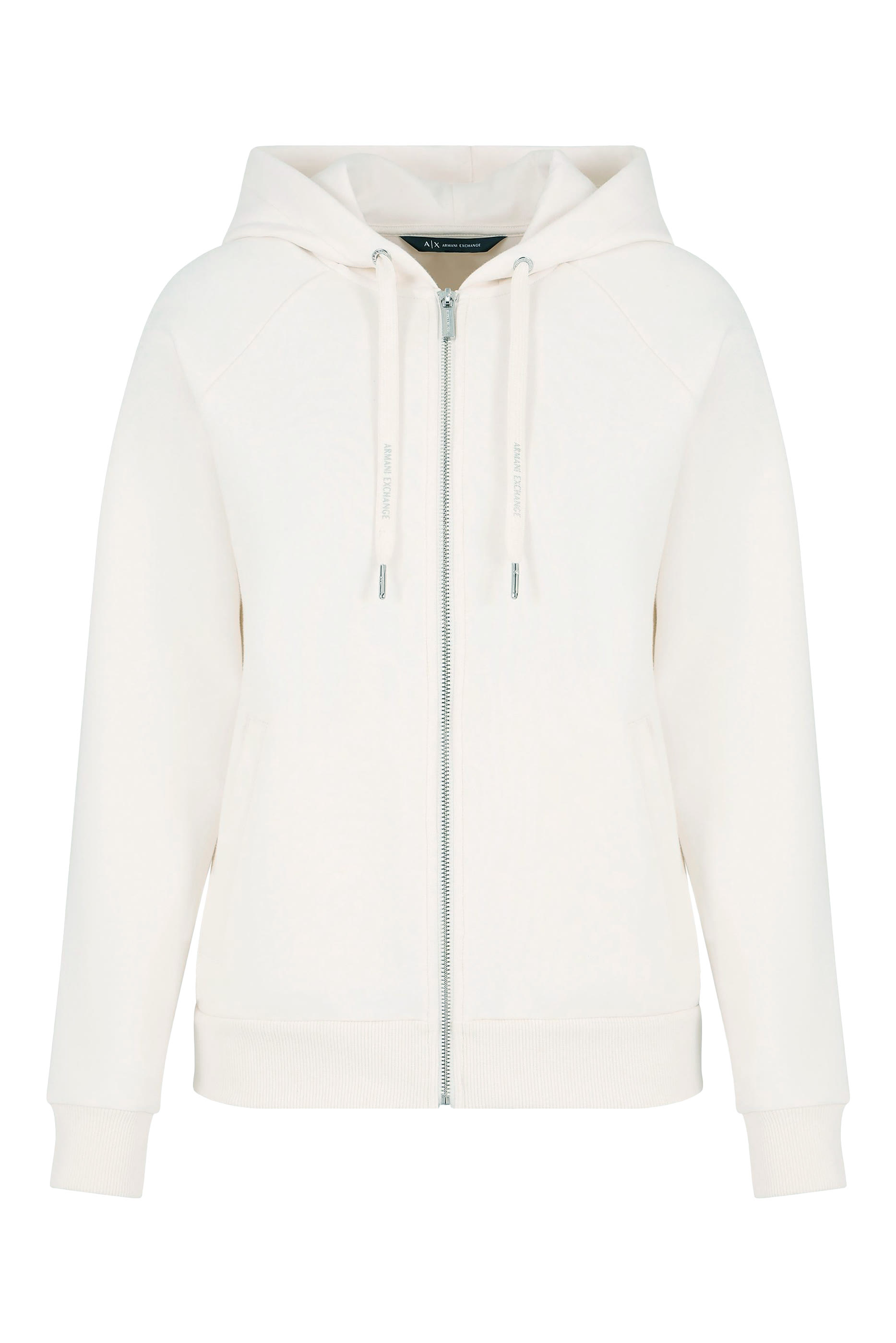 Stretch Fabric Zip-Up Hoodie
