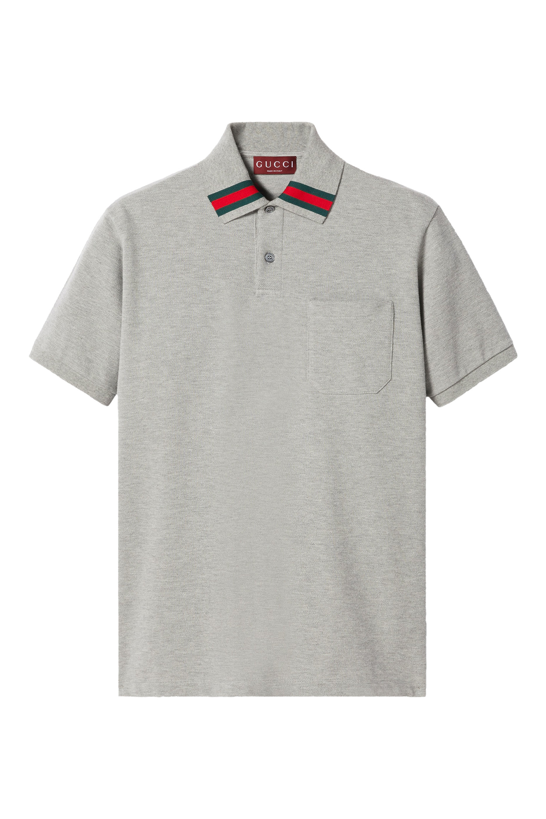 Cotton Polo Shirt with Web