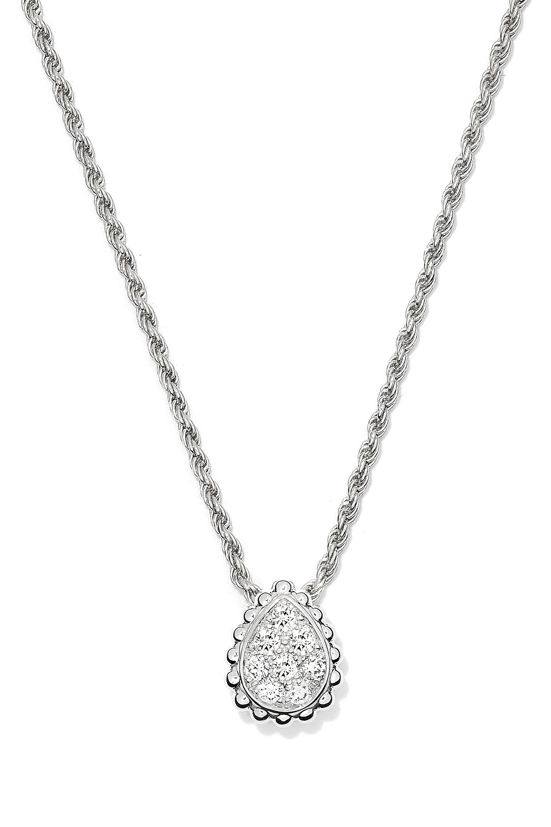 Serpent Bohème XS Motif Pendant, Paved with Diamonds
