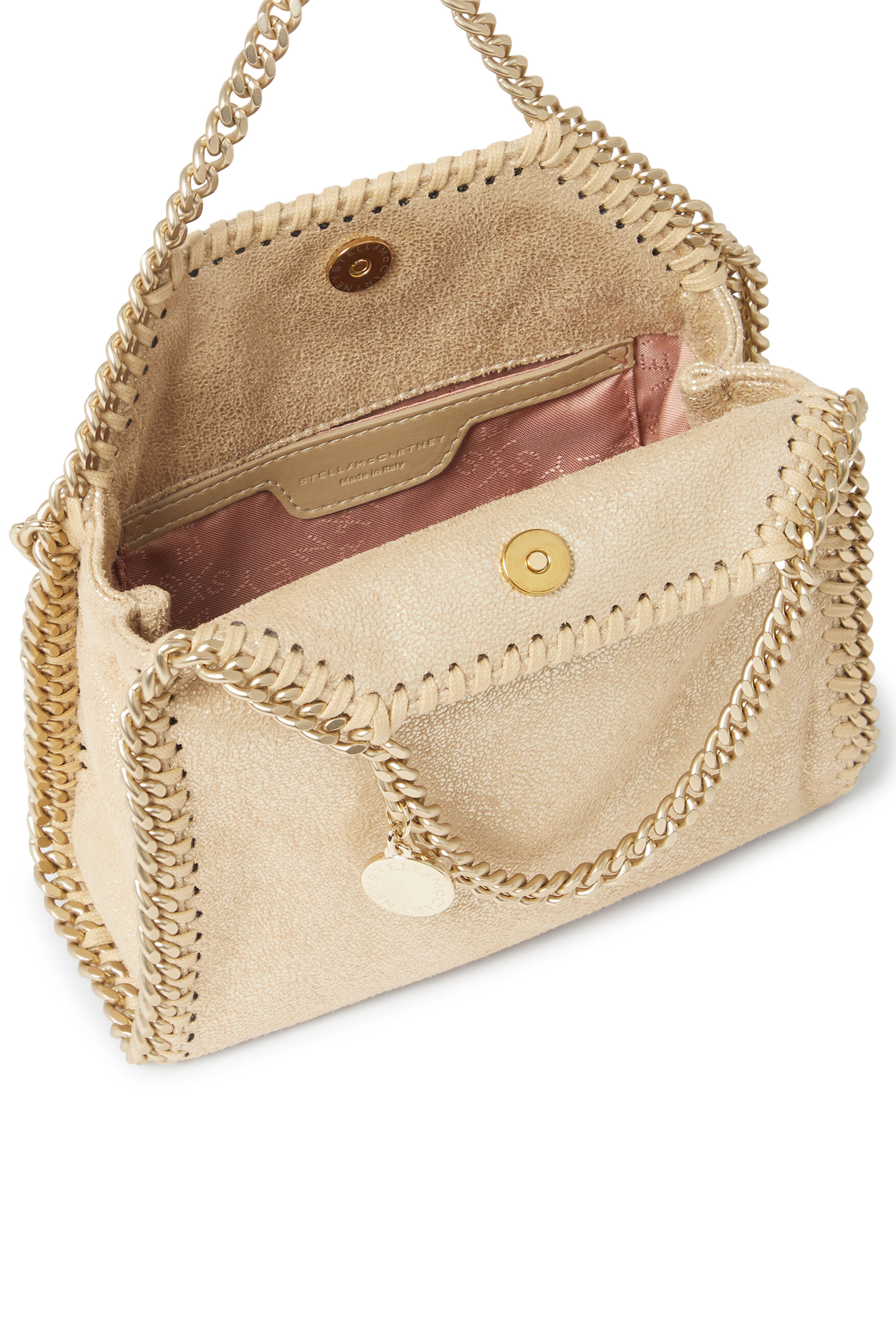  Falabella Crystal Mesh Mini Tote Bag