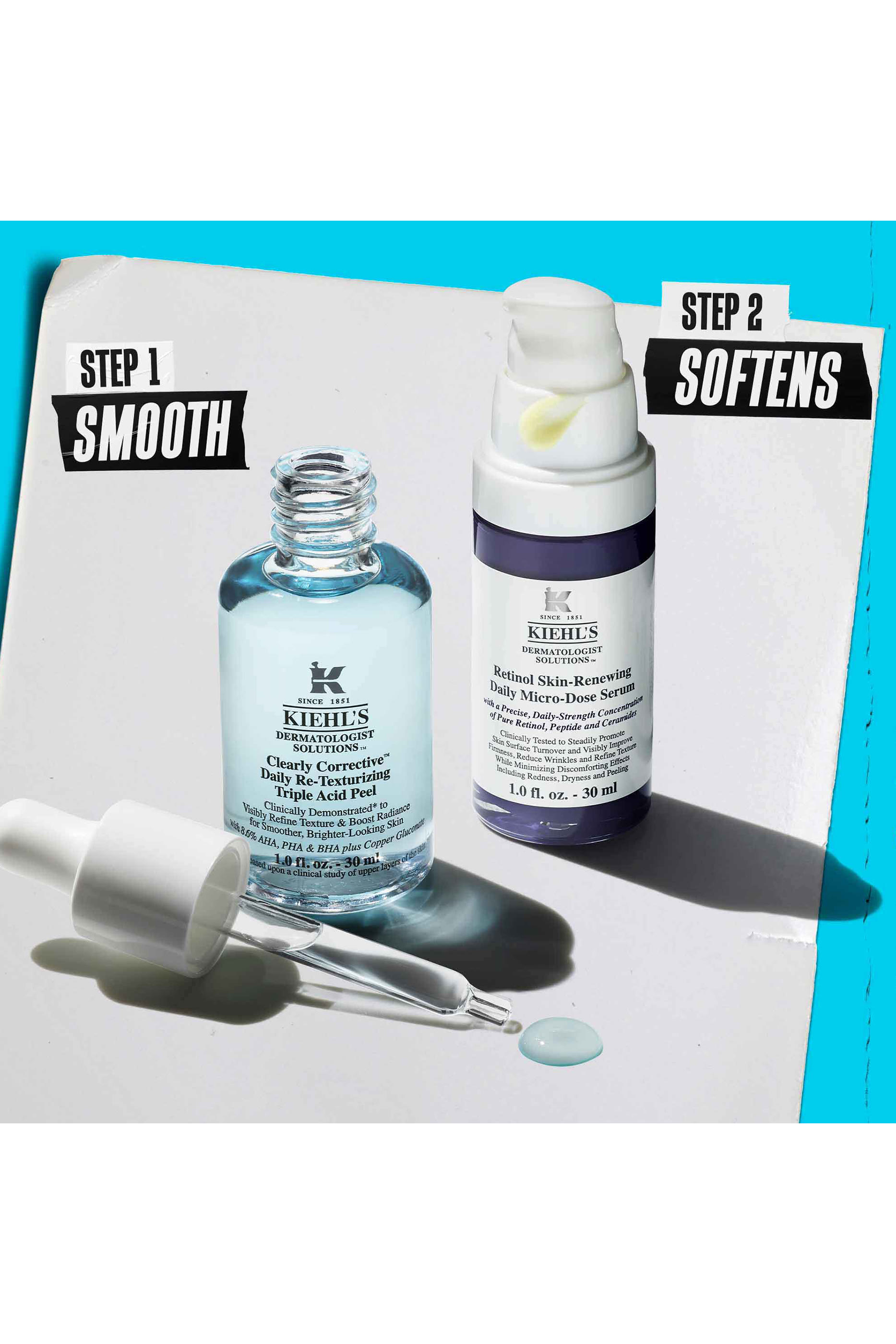 Clearly Corrective&trade; Daily Re-Texturizing Triple Acid Peel Serum