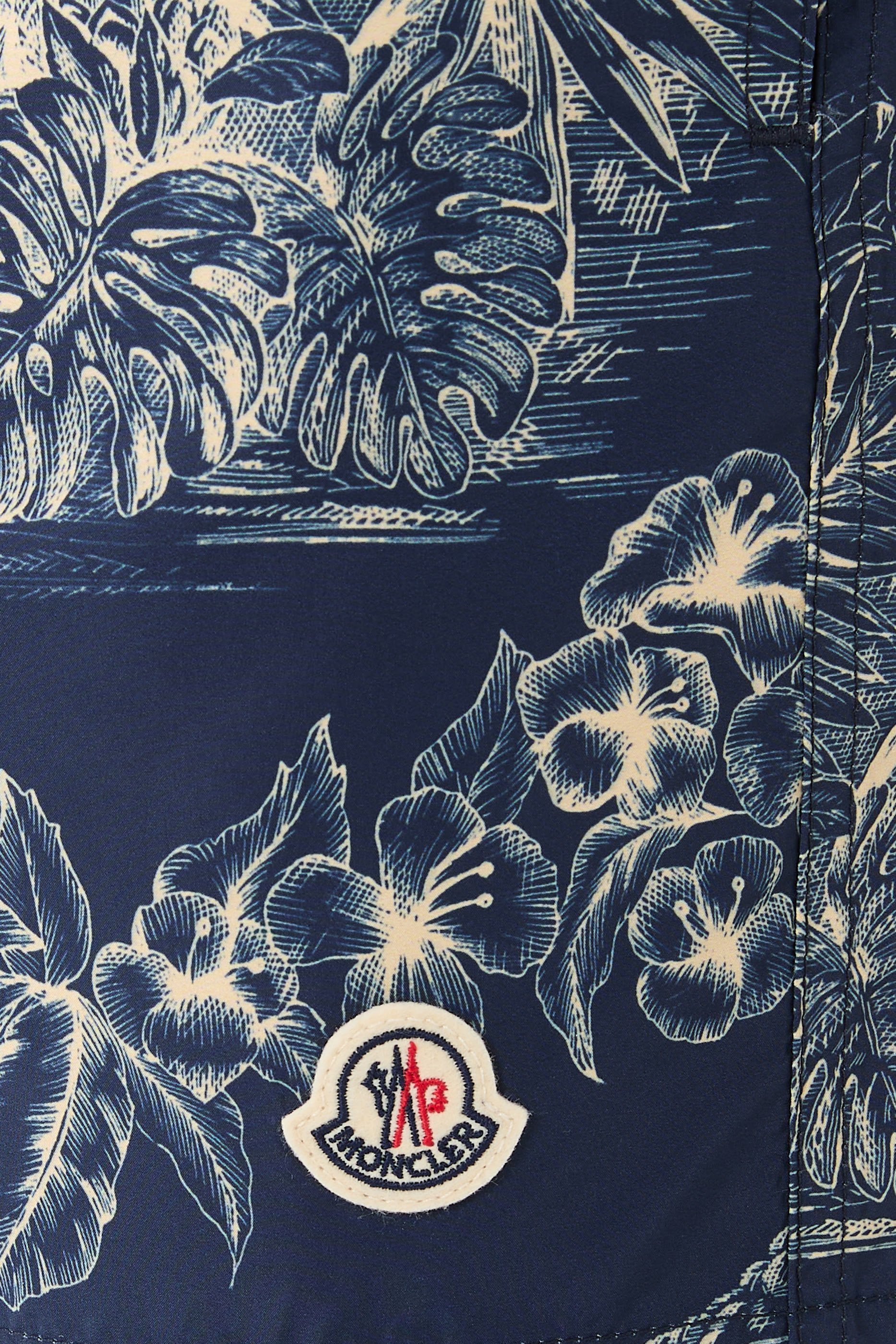 Floral Print Swim Shorts