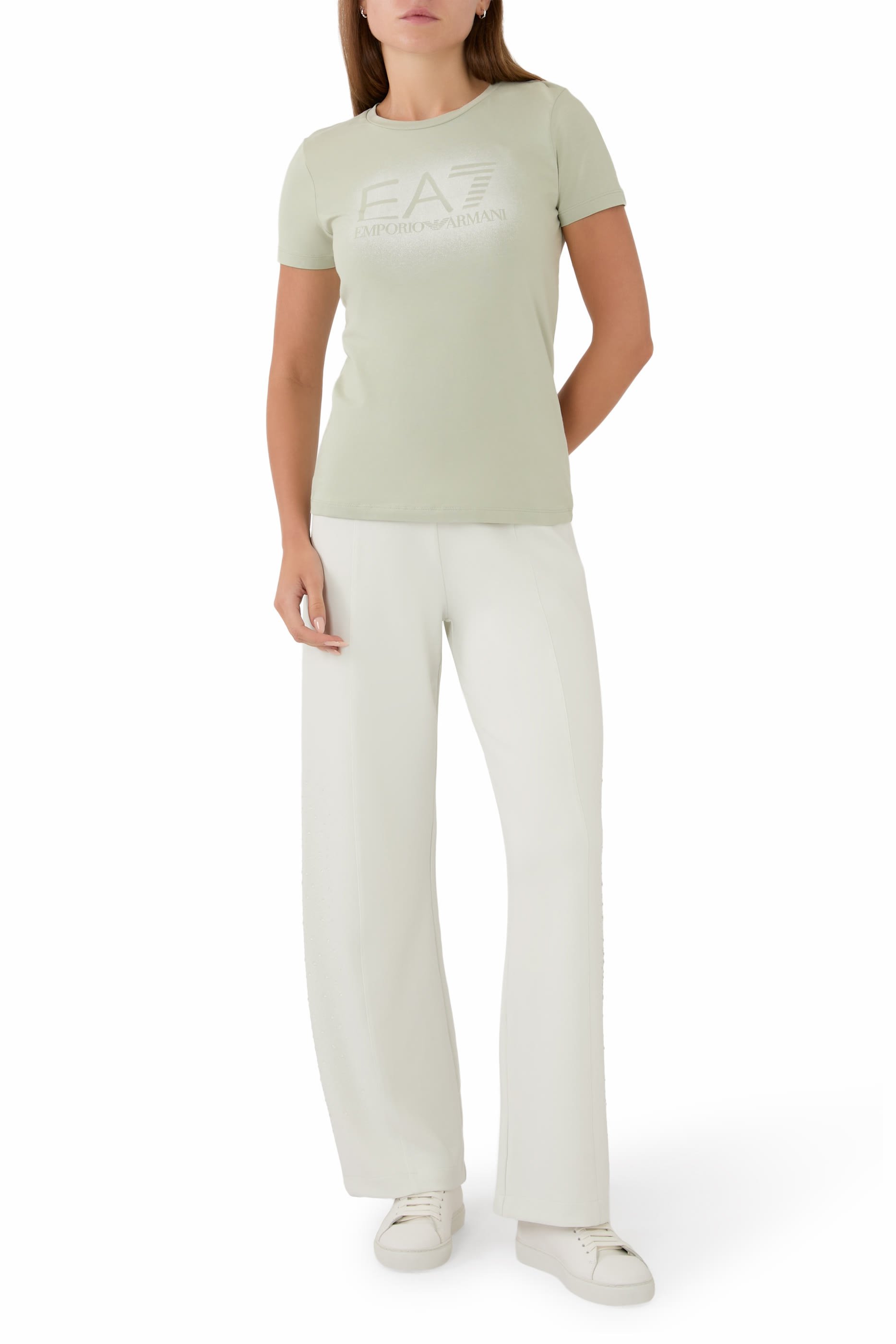  Crystal Embellished Trousers