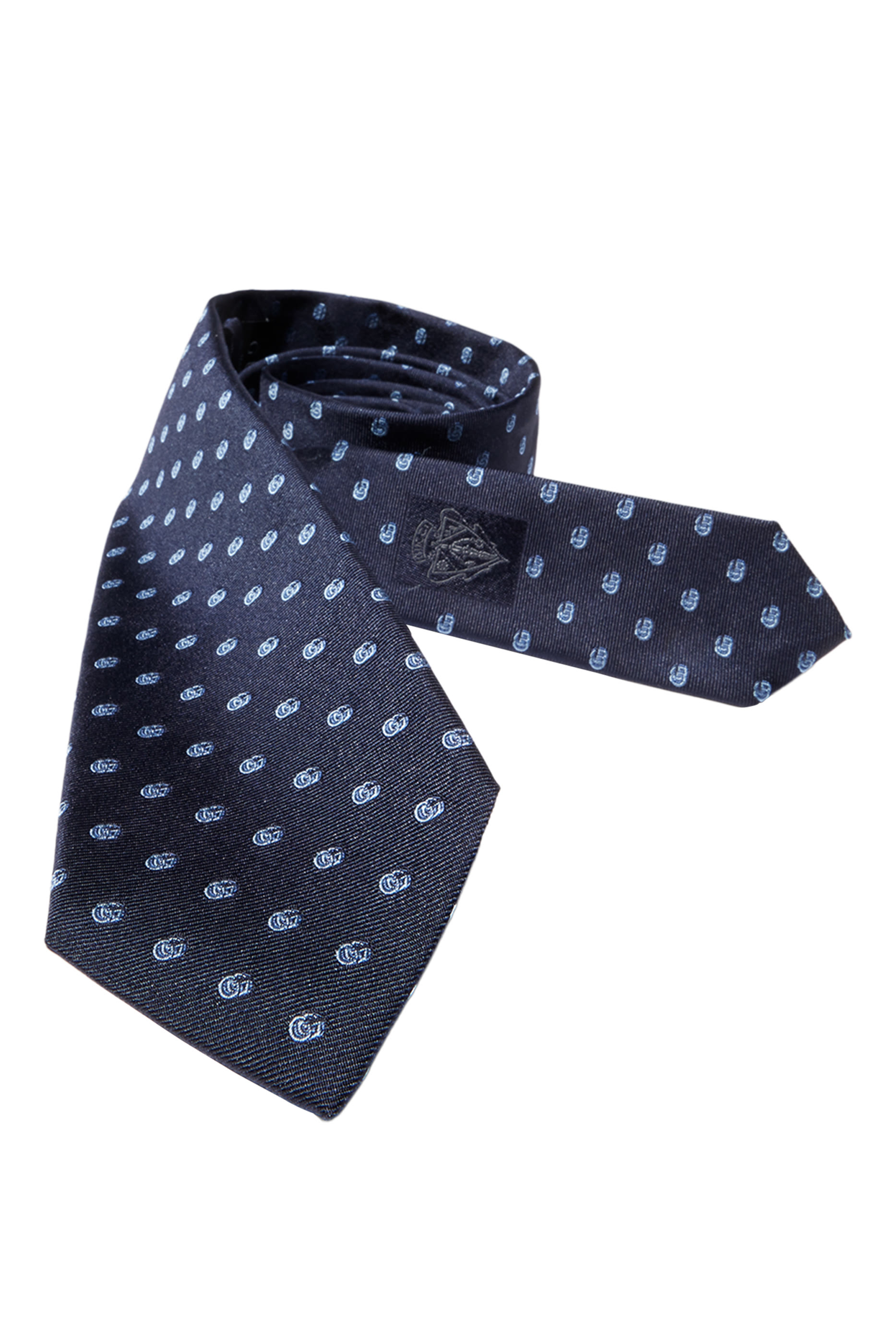 Double G Silk Jacquard Tie