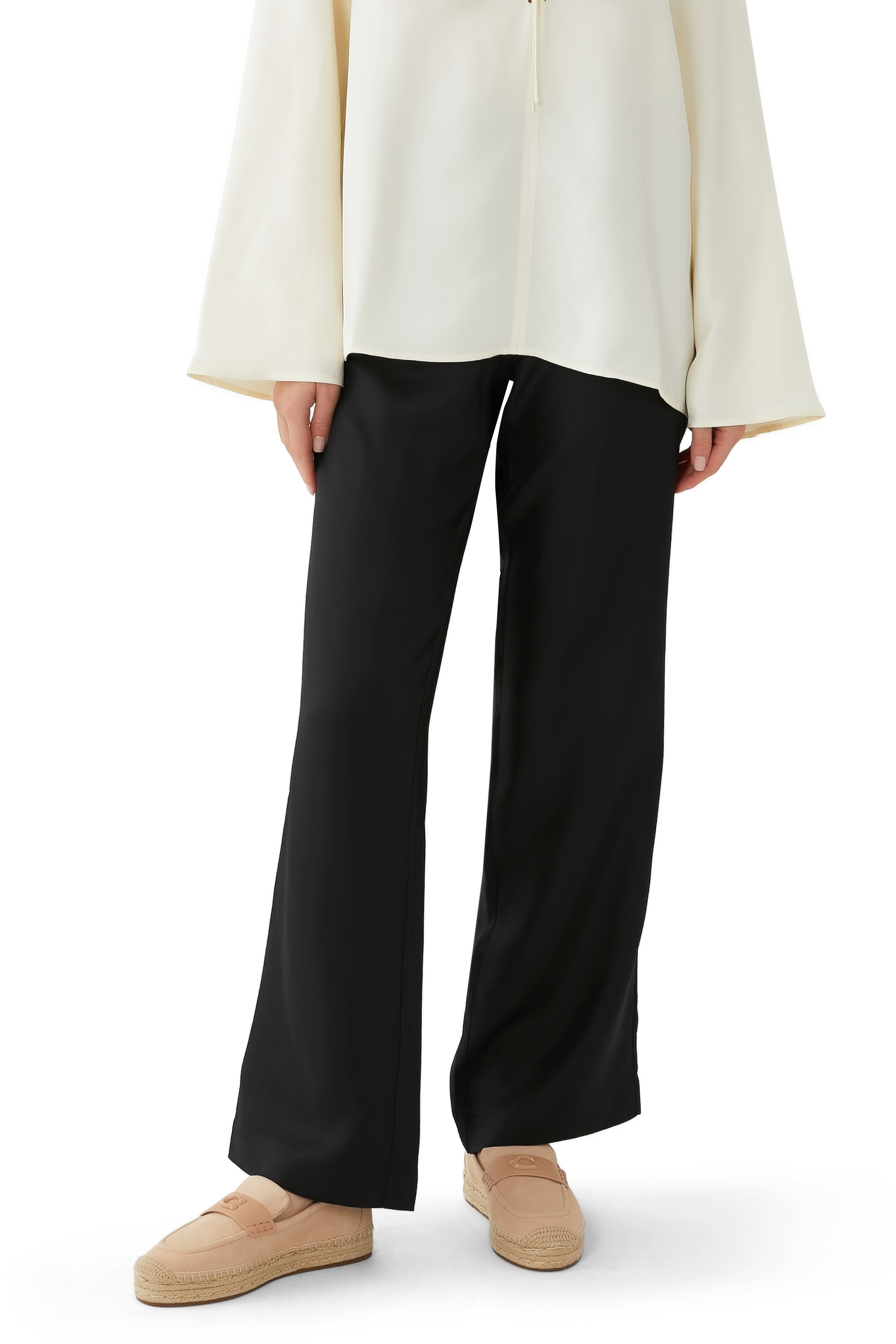 Camilla Monogram Suede Espadrilles