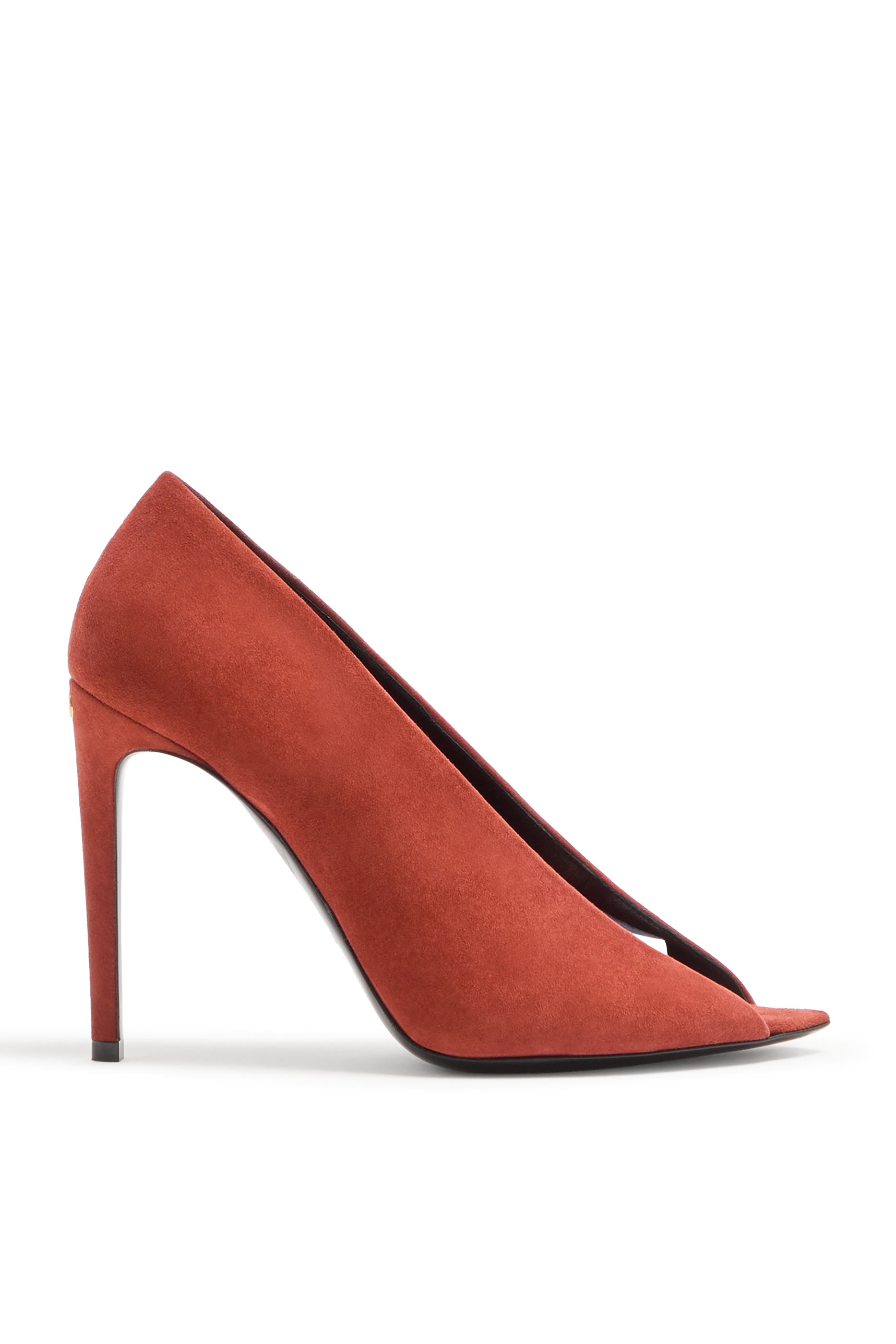 Open Toe R&eacute;v&eacute;l&eacute; 105 Suede Pumps 