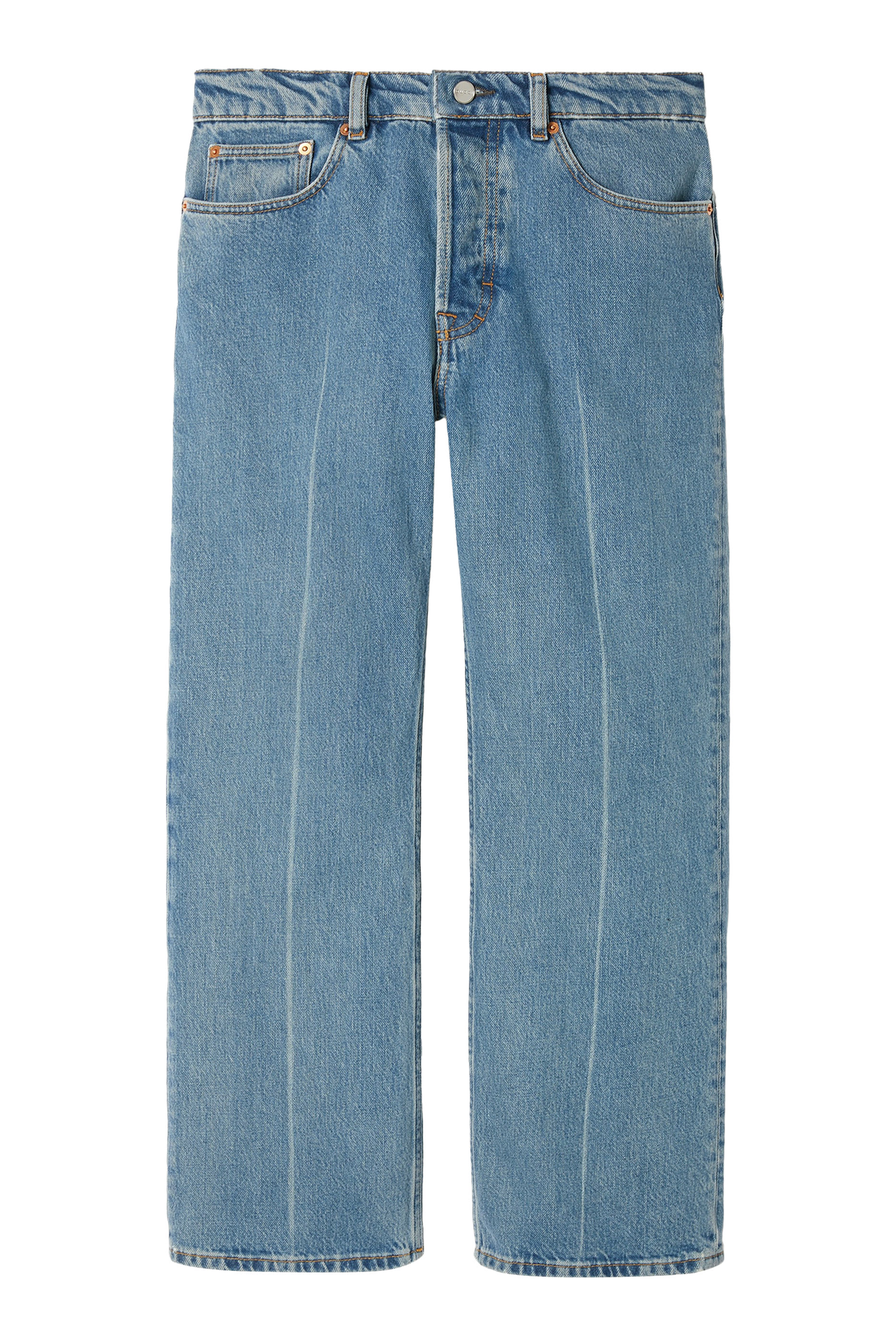 Denim Cropped Pants