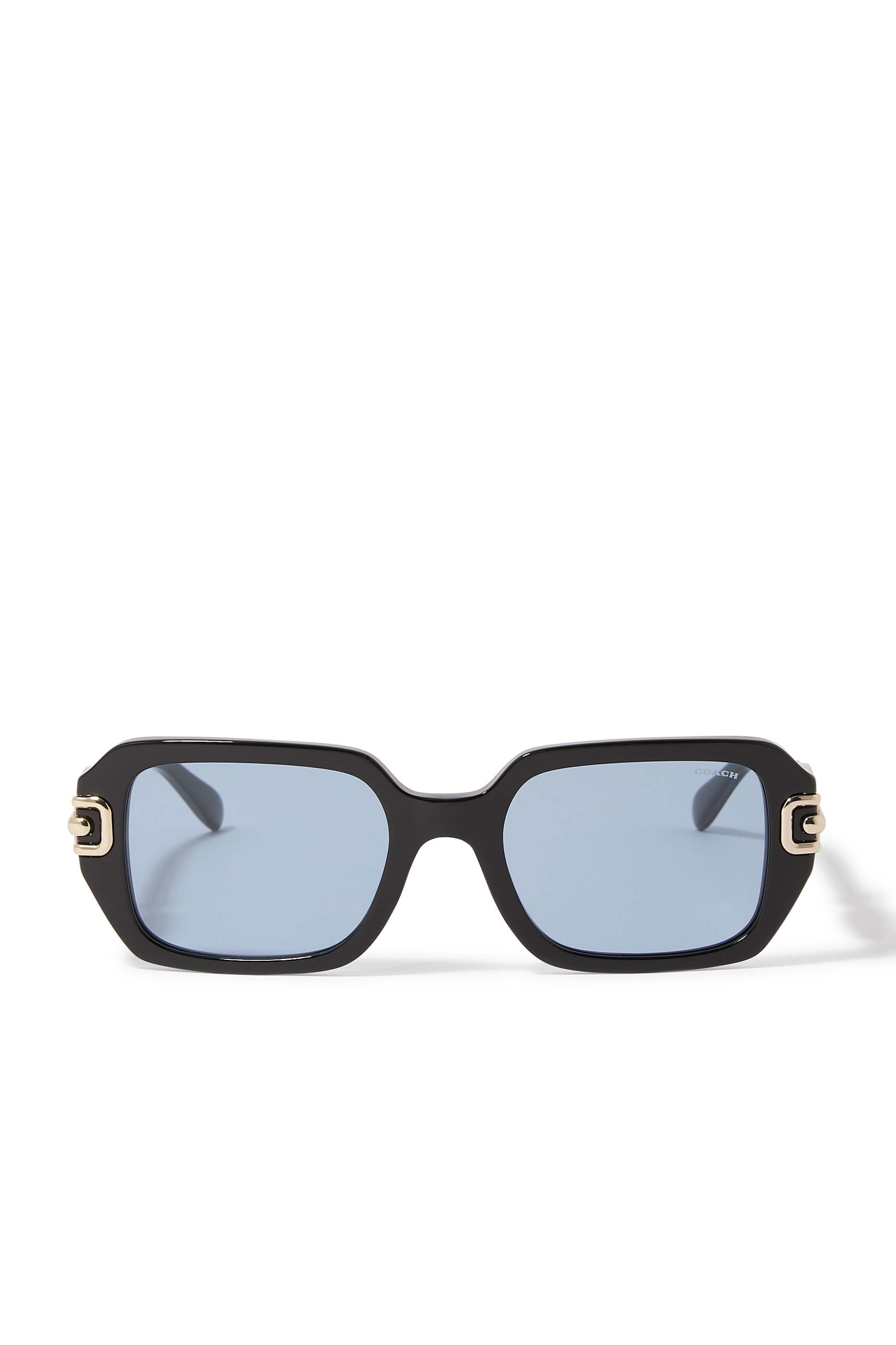 Horse & Carriage Rectangle Sunglasses
