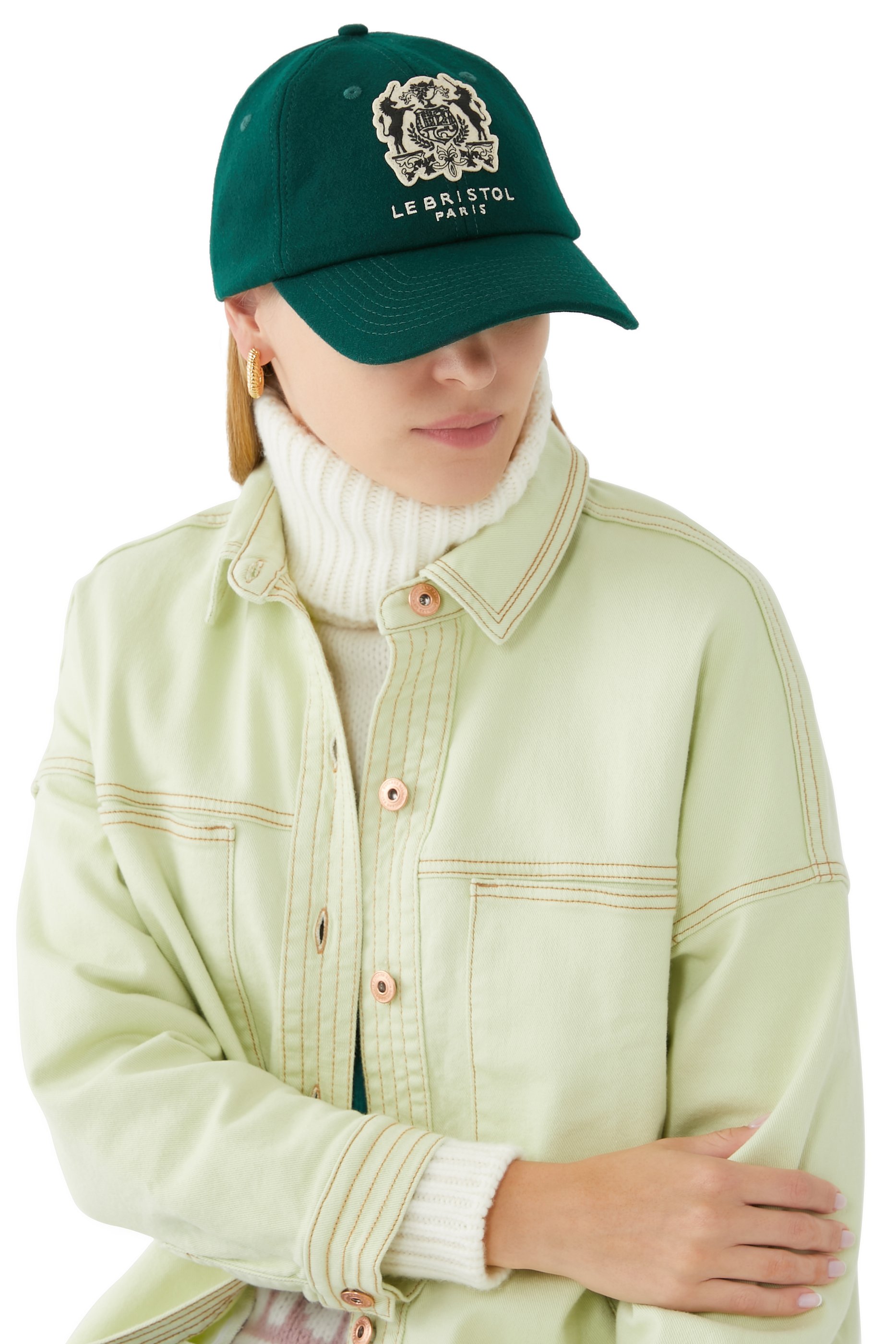 Buy Sporty & Rich Sporty & Rich x Le Bristol Paris Faubourg Wool