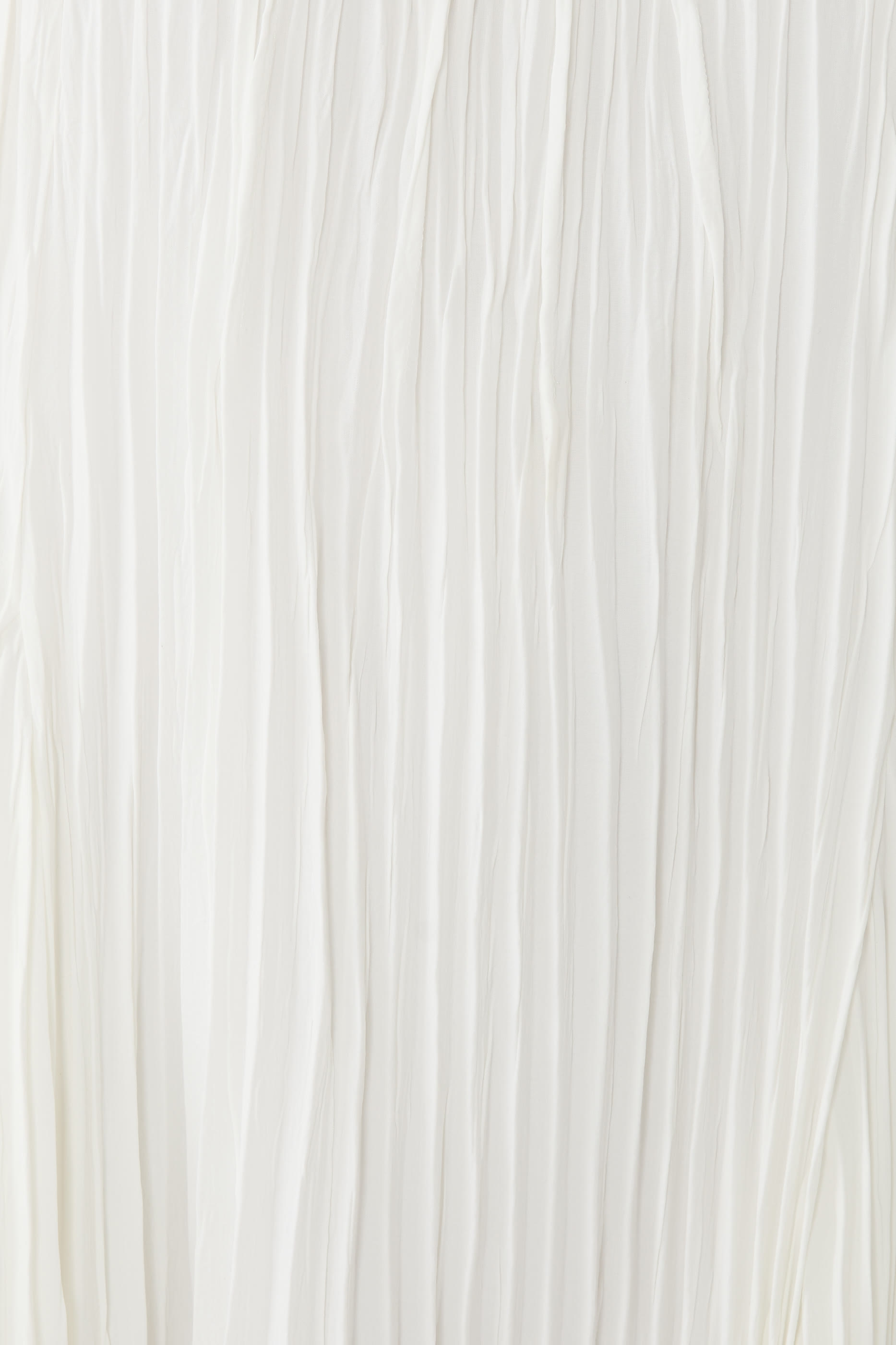 Pintuck Pleated A-Line Dress