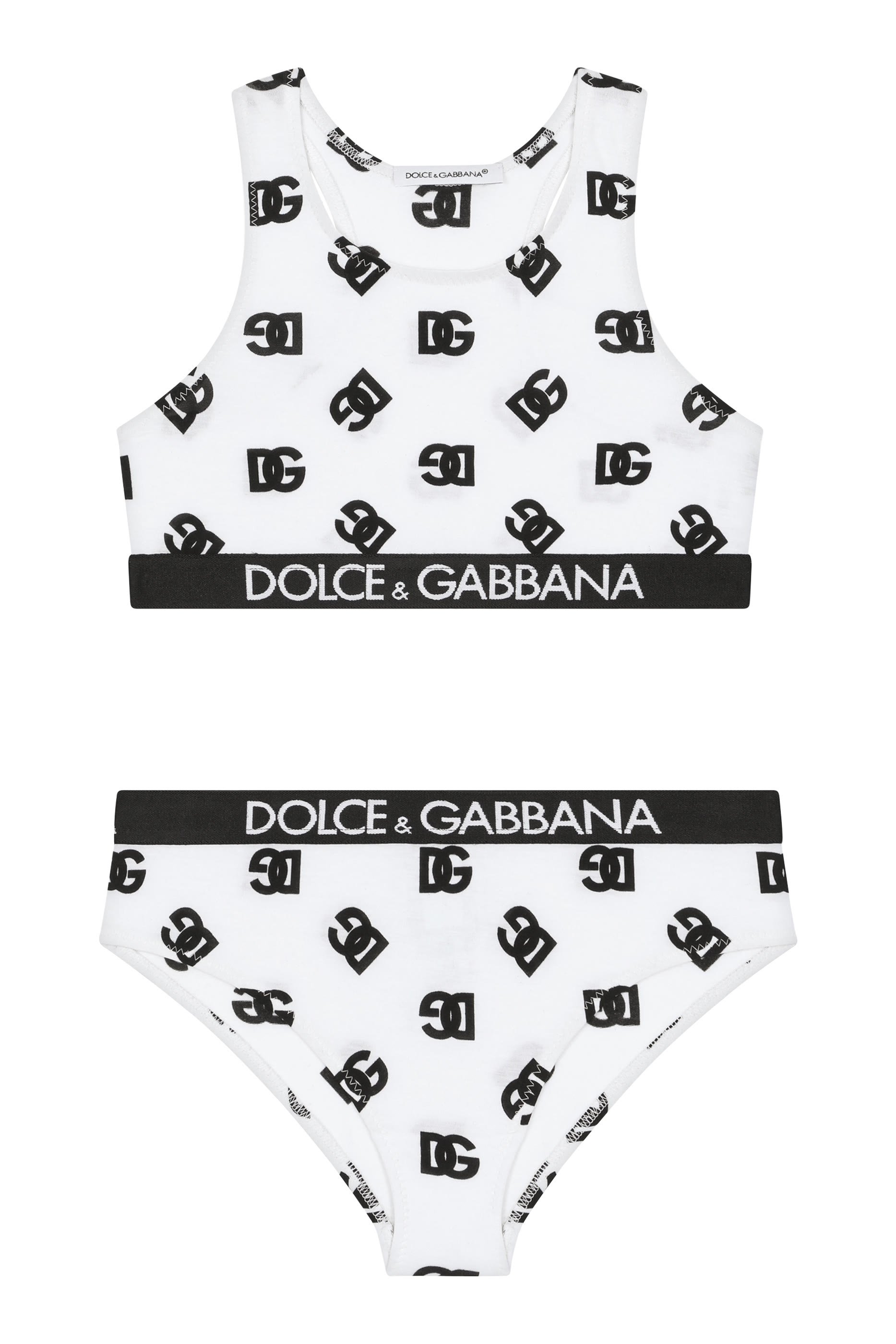 Kids DG Logo Jersey Underwear Set